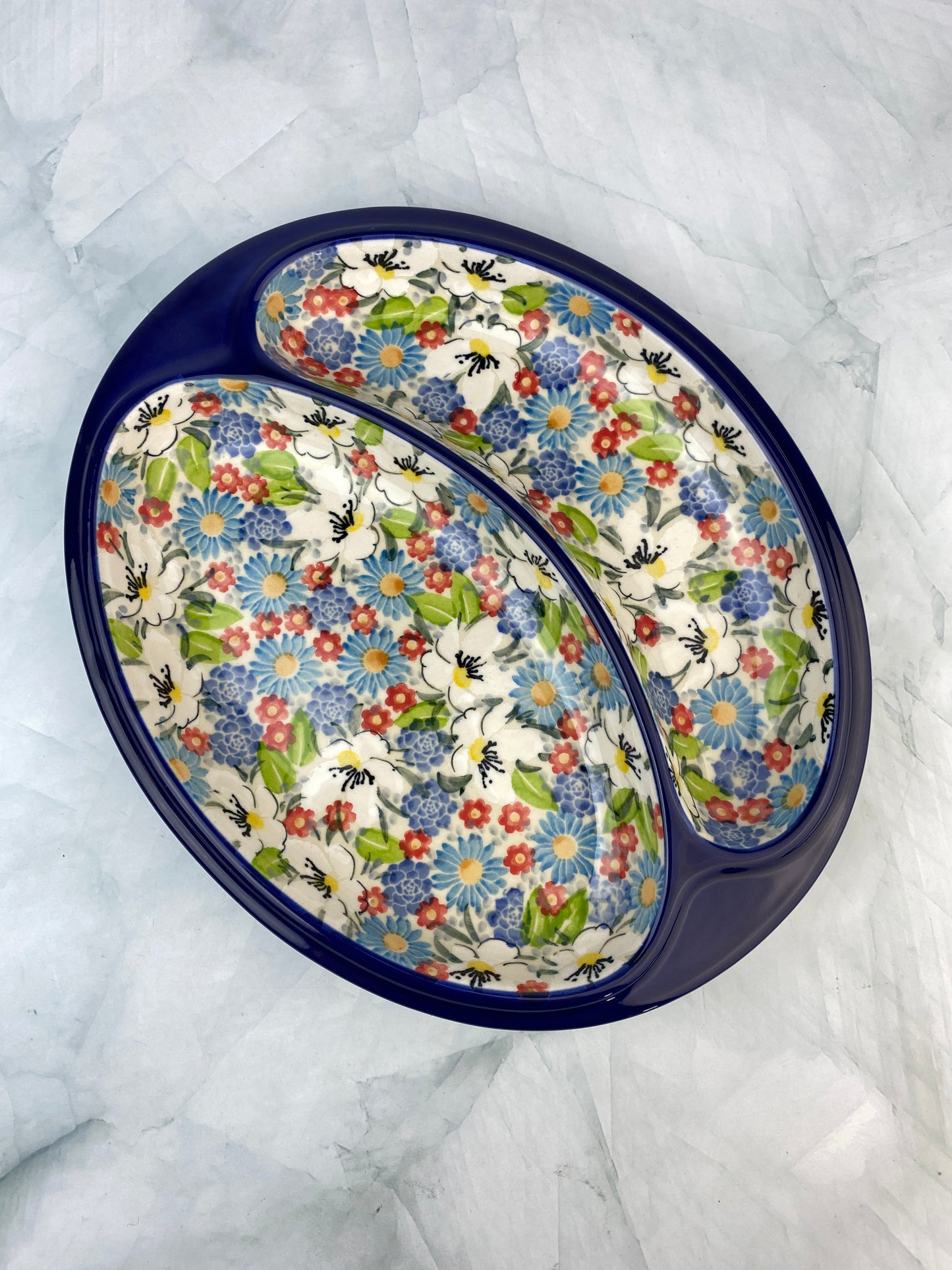 Unikat Sausage Plate - Shape 497 - Pattern U5158