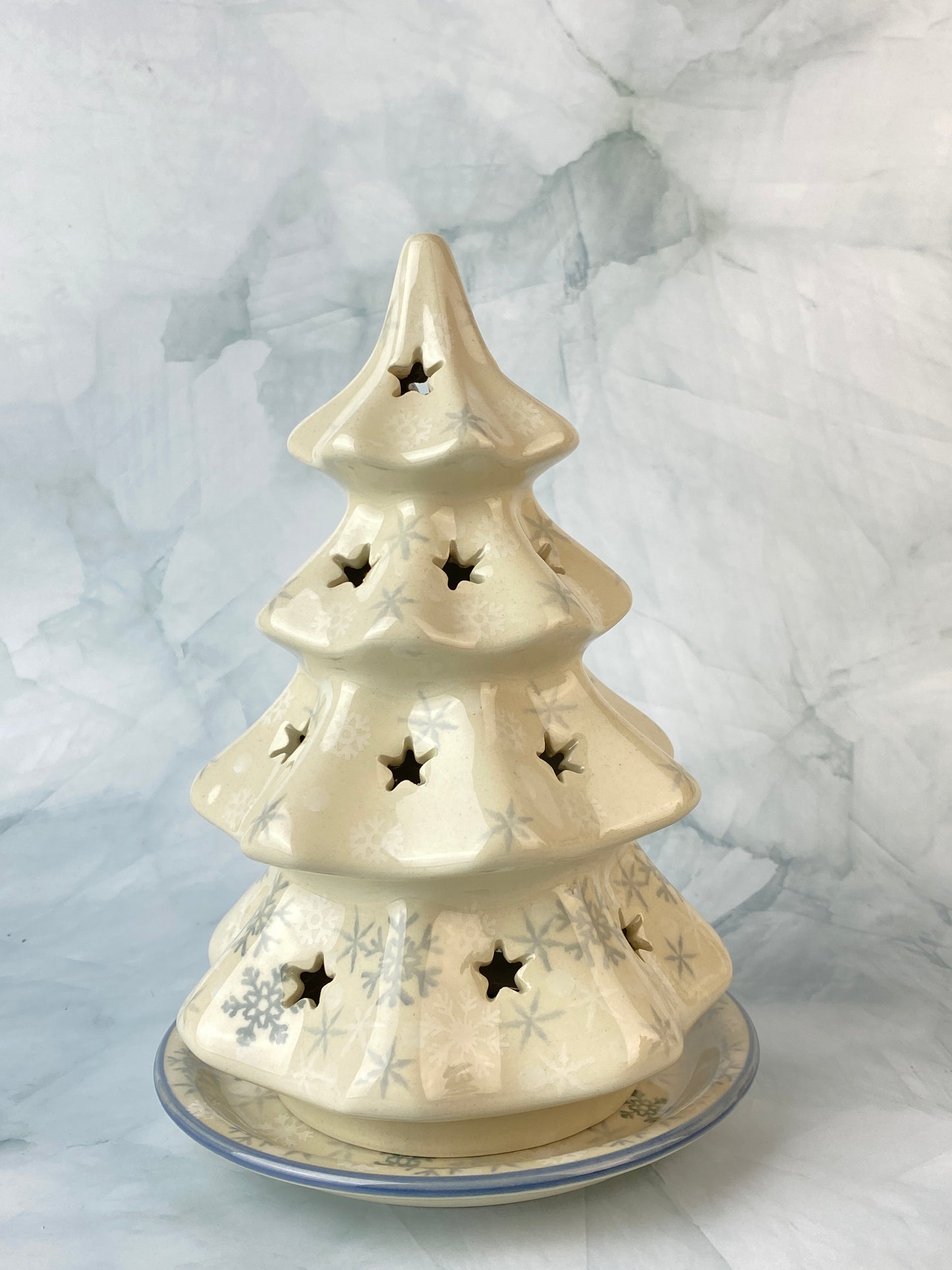 8" Christmas Tree - Shape 602 - Pattern 2712