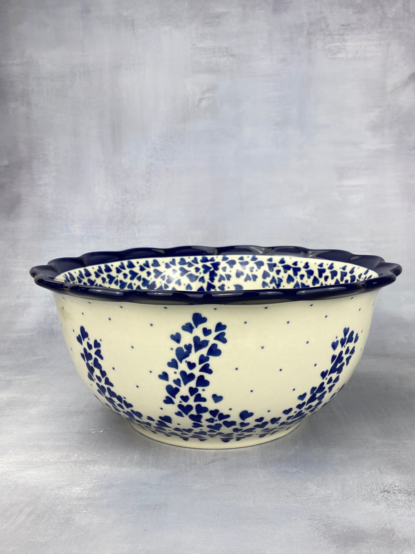 Large Ruffled Bowl - Shape 628 - Pattern 2876