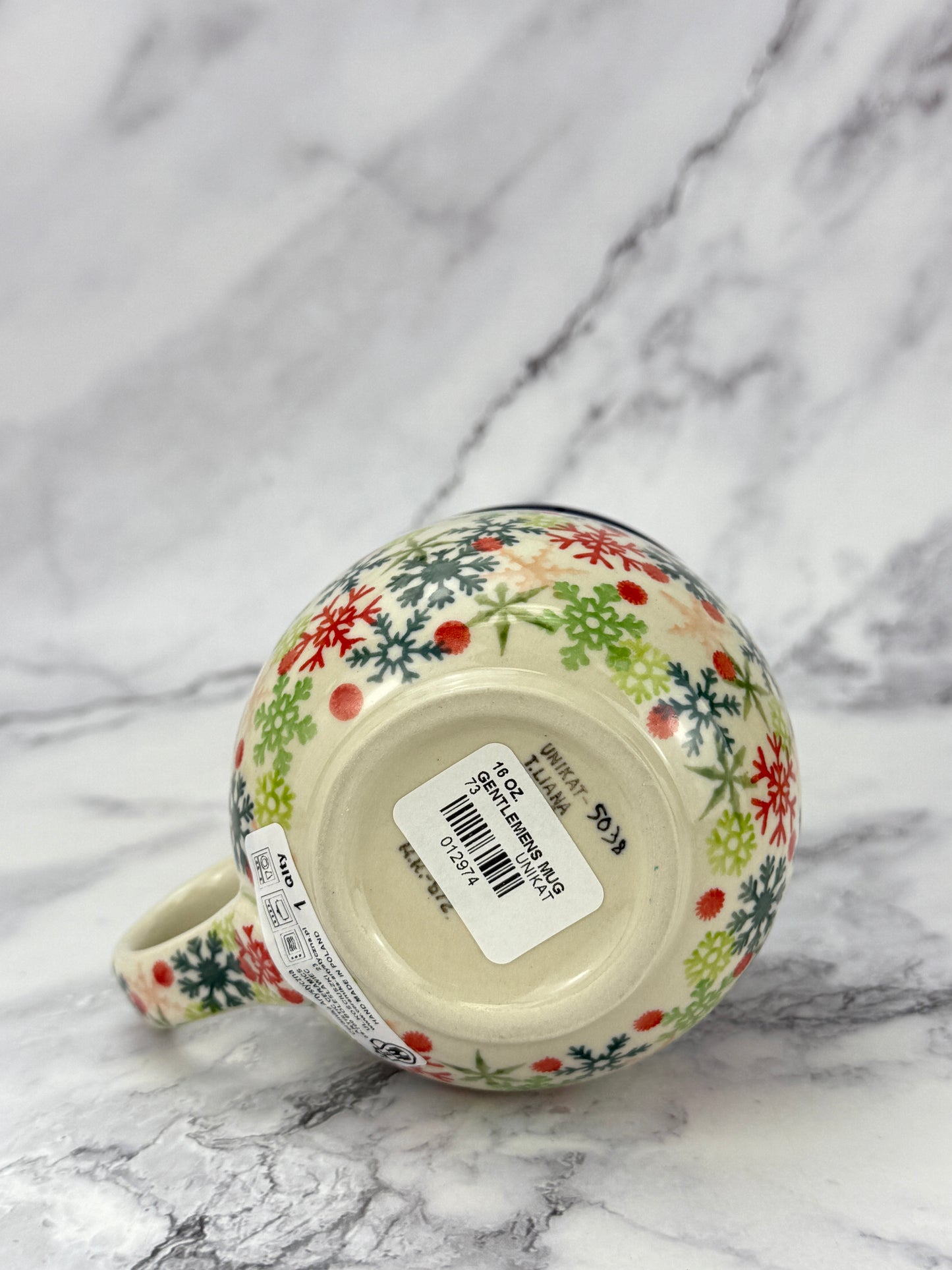 Unikat Bubble Mug 16oz - Shape 73 - Pattern U5038