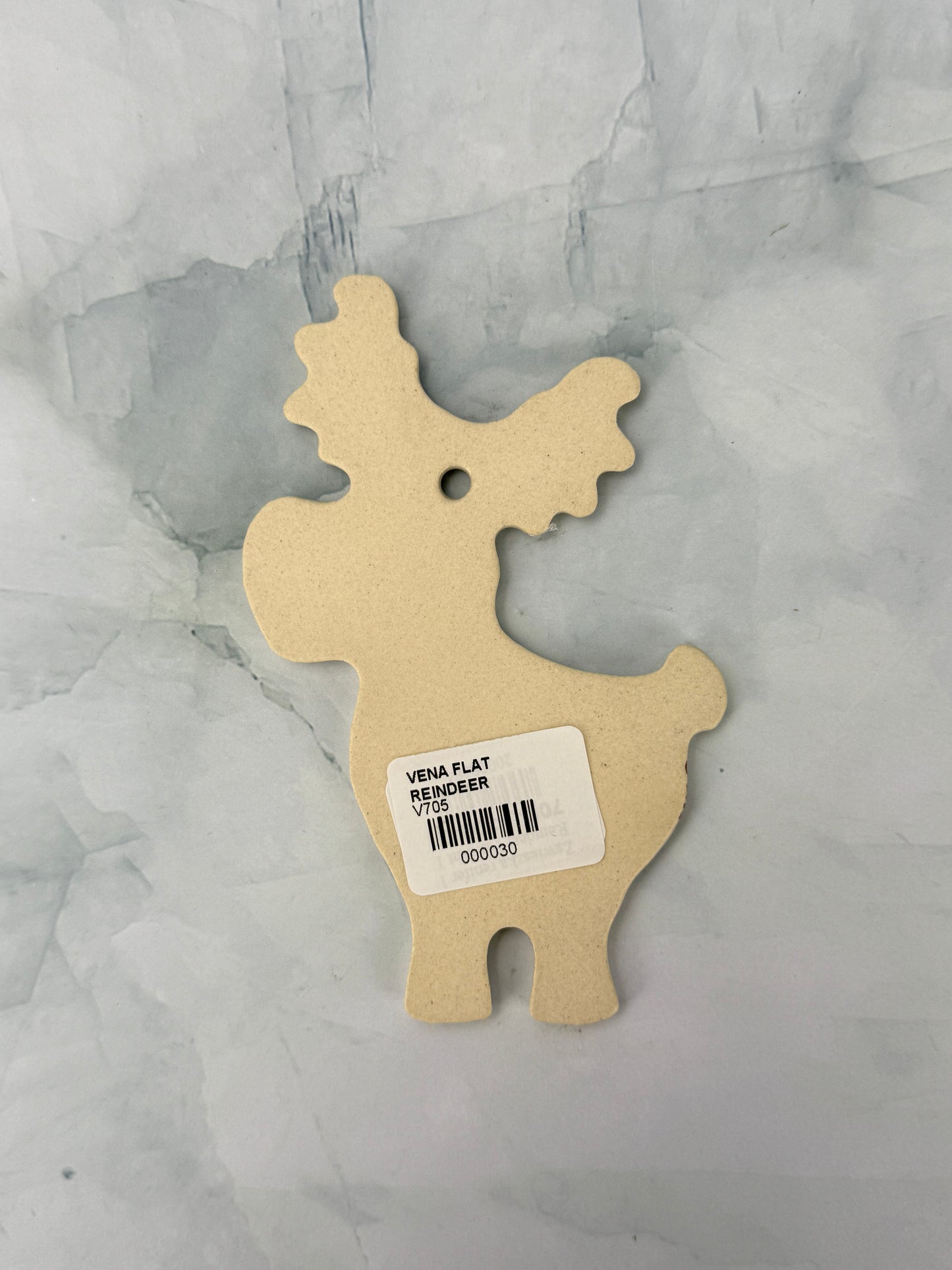 Vena Flat Reindeer Ornament - Shape V705 - Winter Day