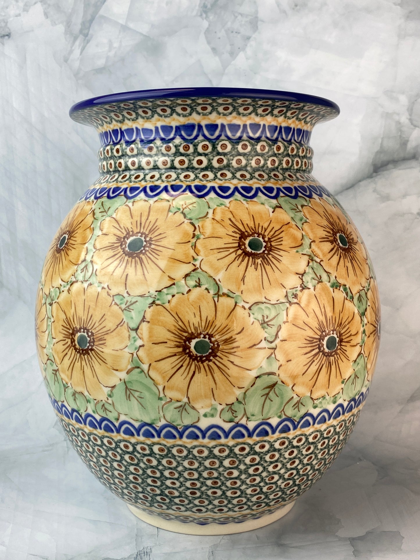 SALE Wide Unikat Regency Vase - Shape 93 - Pattern U740
