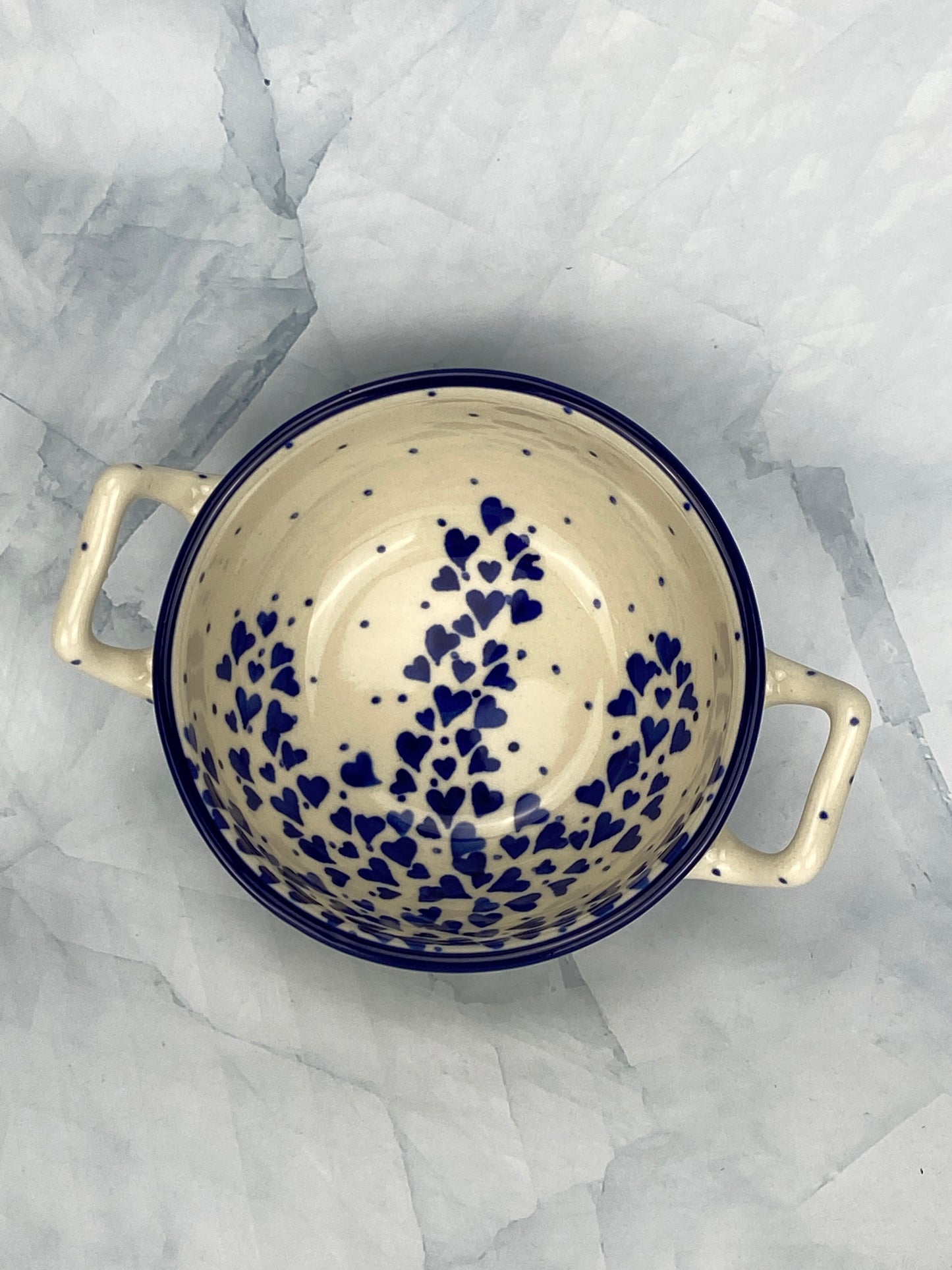 Small Open Handled Bowl - Shape C61 - Pattern 2876