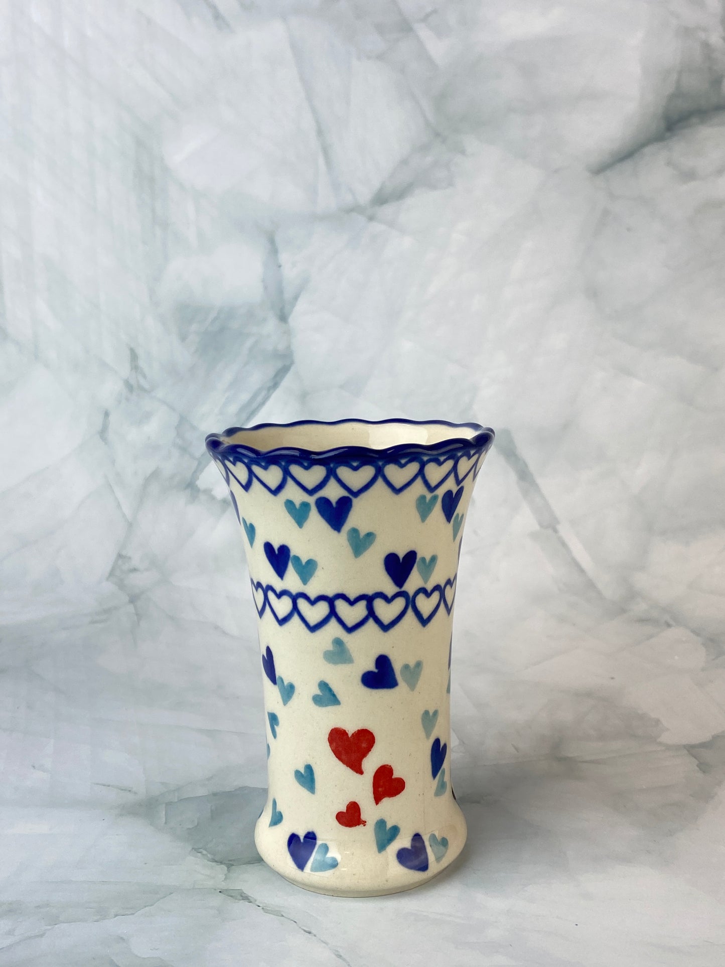 Ruffled Bud Vase - Shape 127 - Pattern 2878