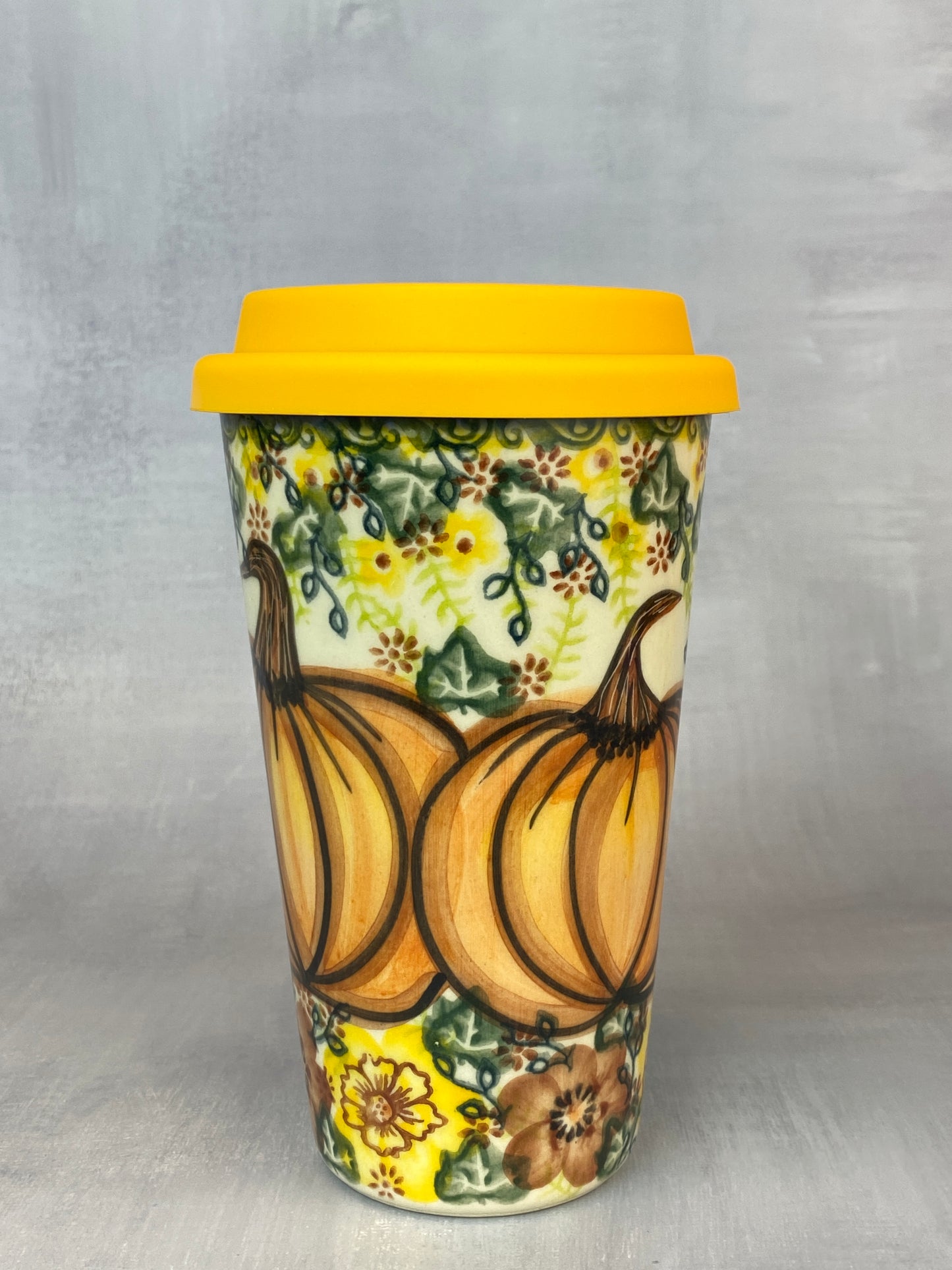 14oz Unikat Travel Mug - Shape V559 - Pumpkins