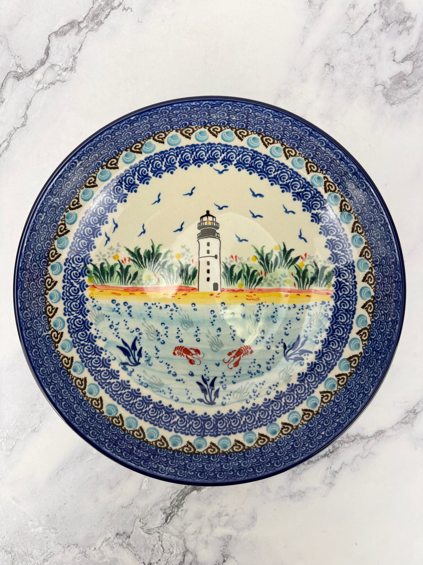 8.5" Unikat Serving Bowl - Shape B91 - Pattern U5241