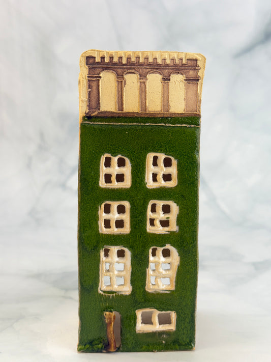 Ceramic Votive House - T
