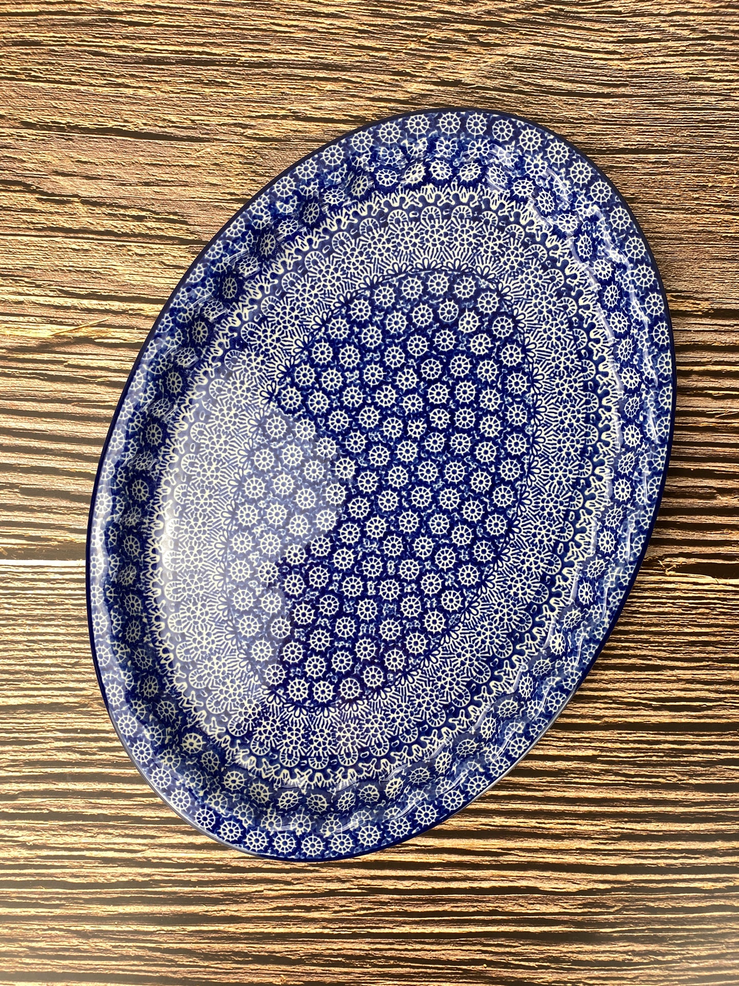 SALE Oval Platter - Shape 614 - Pattern 884