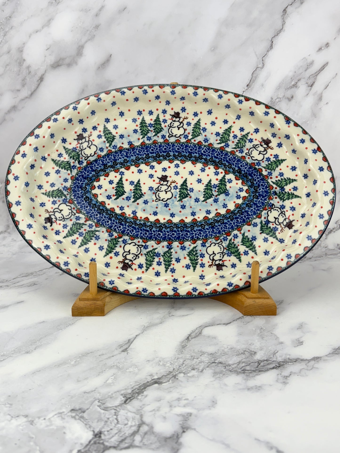 Unikat Oval Platter - Shape 614 - Pattern U4661