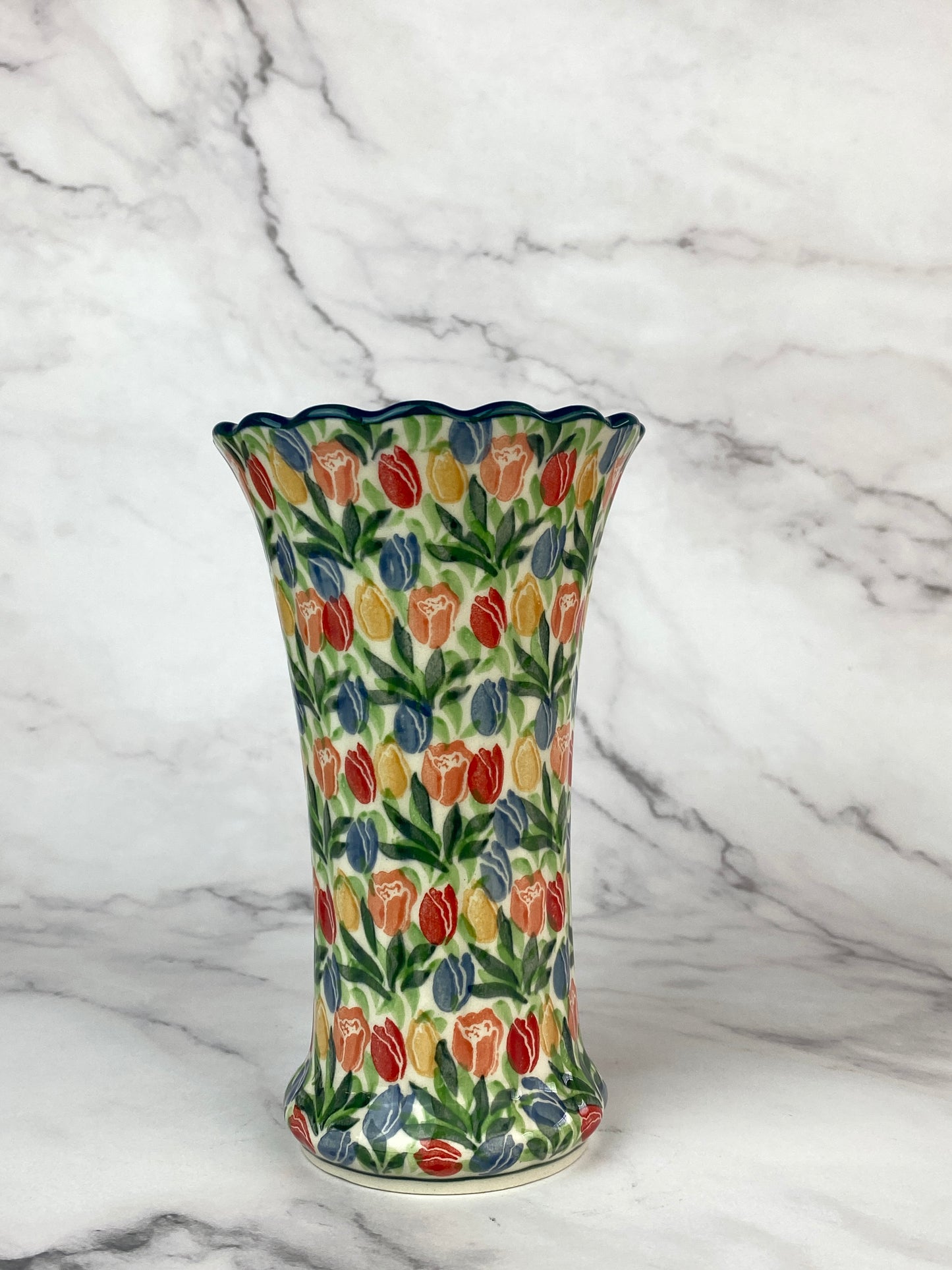 Ruffled Unikat Vase - Shape 50 - Pattern U4226