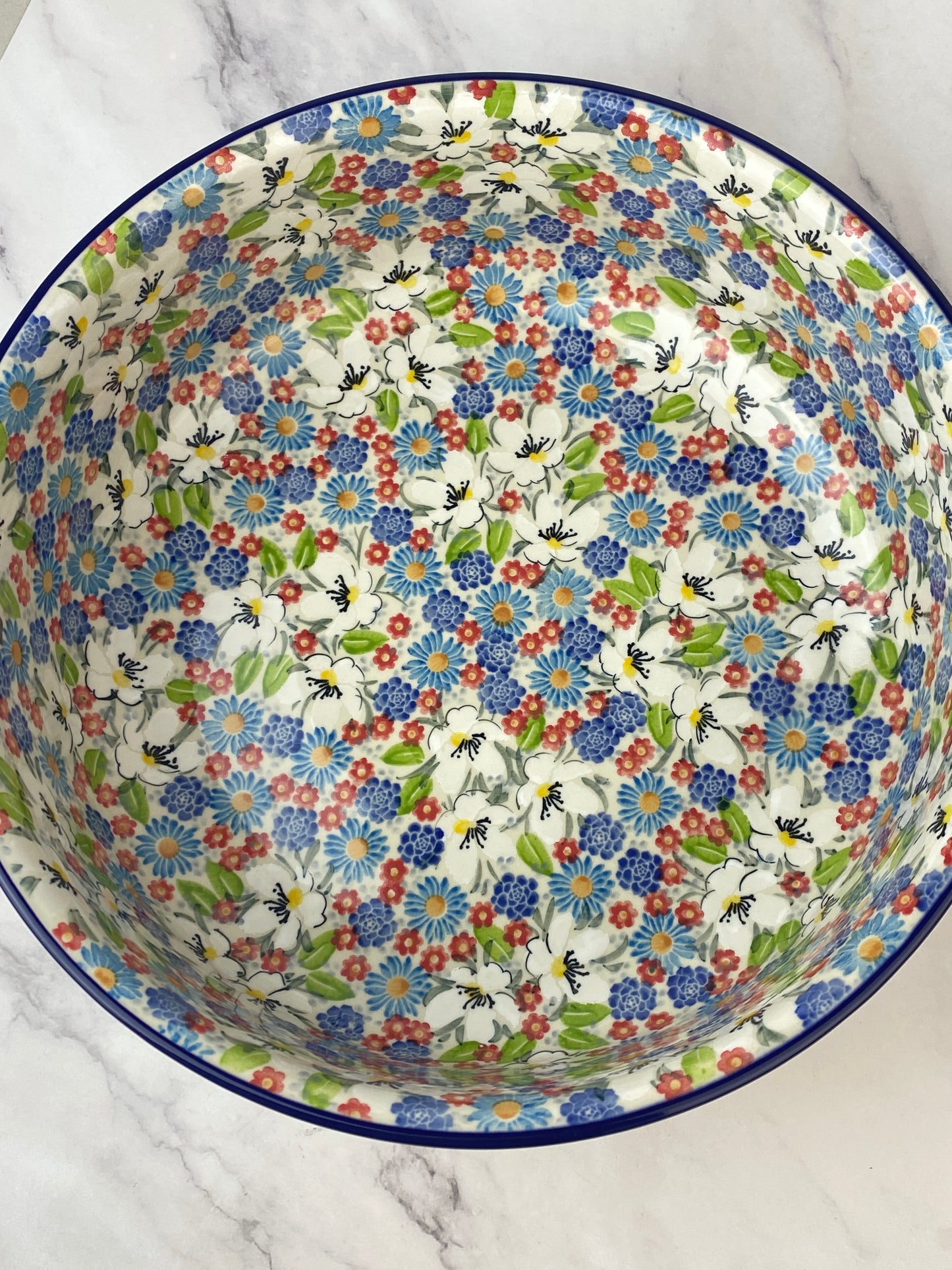 Large Unikat Serving Bowl - Shape 116 - Pattern U5158