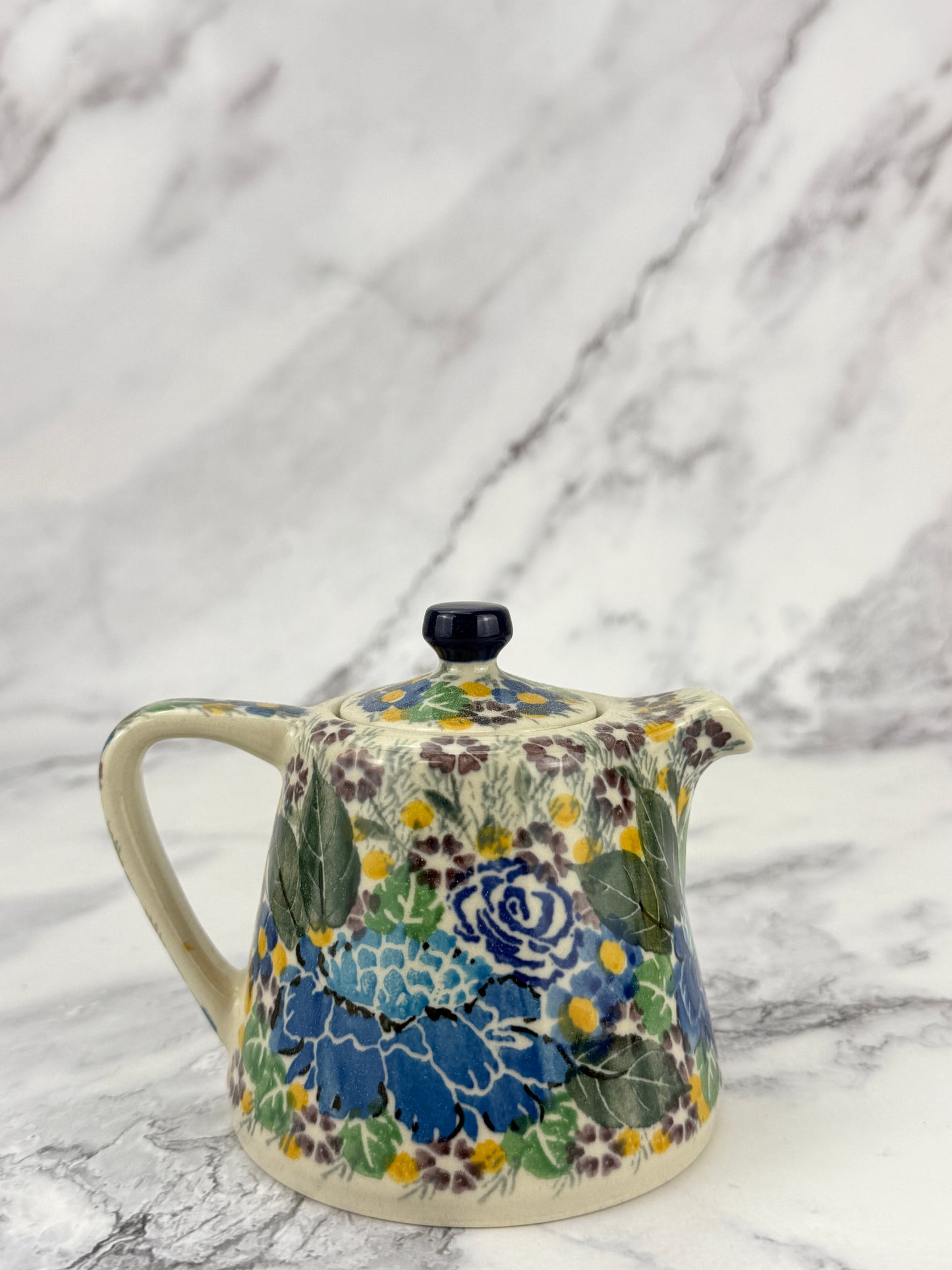 SALE Small Unikat Teapot - Shape E58 - Pattern U5139