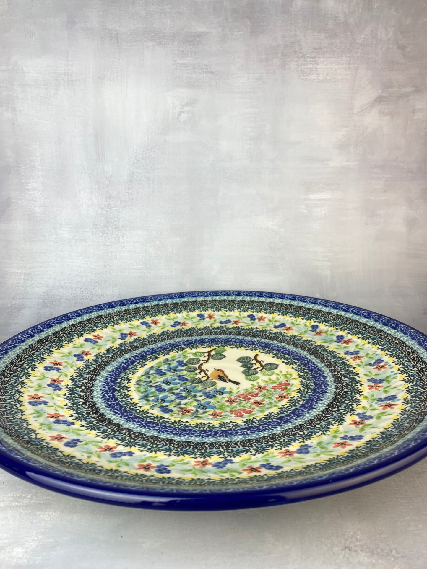 14" Round Unikat Platter - Shape 265 - Pattern U5098