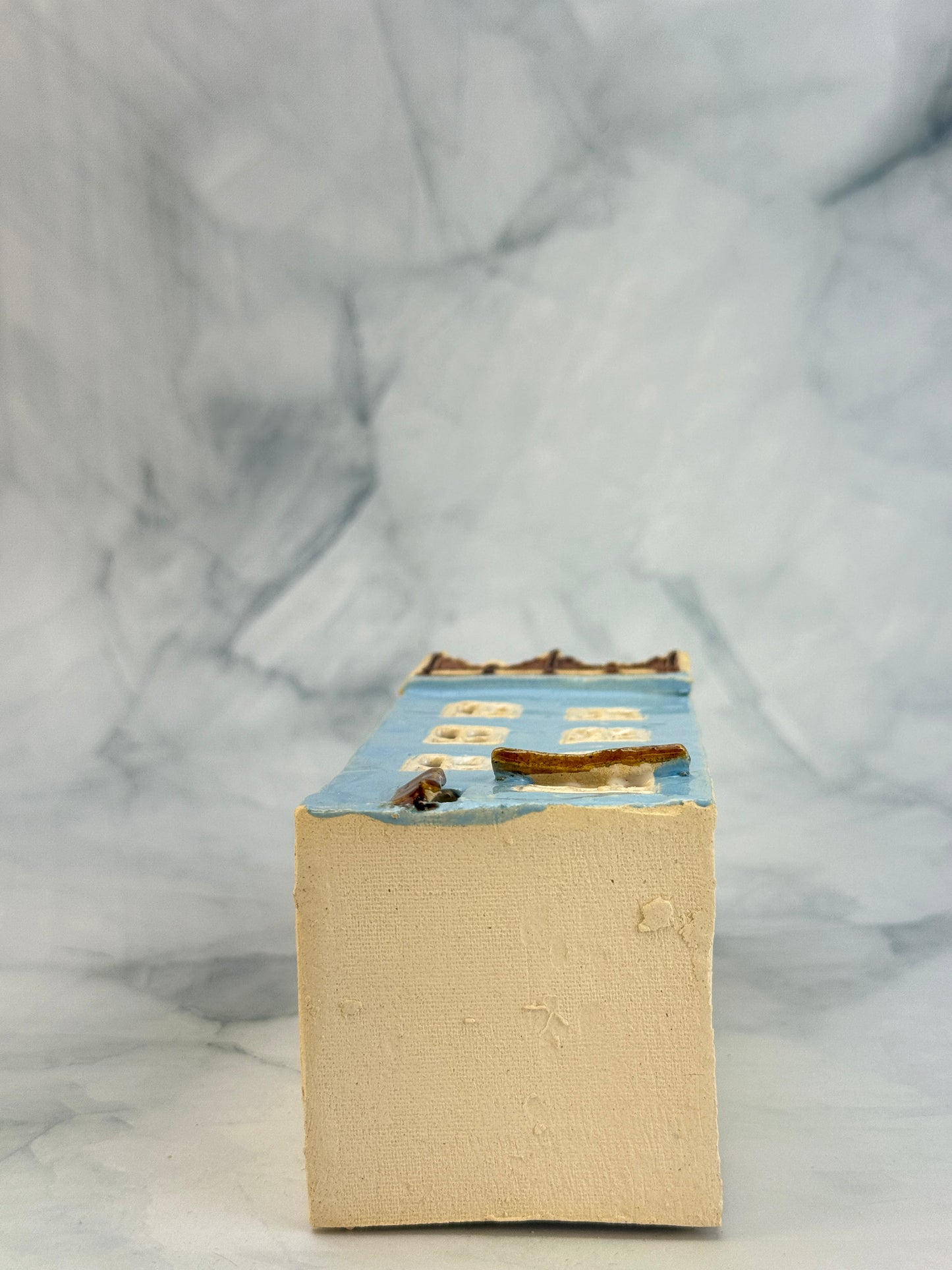 Ceramic Votive House - U