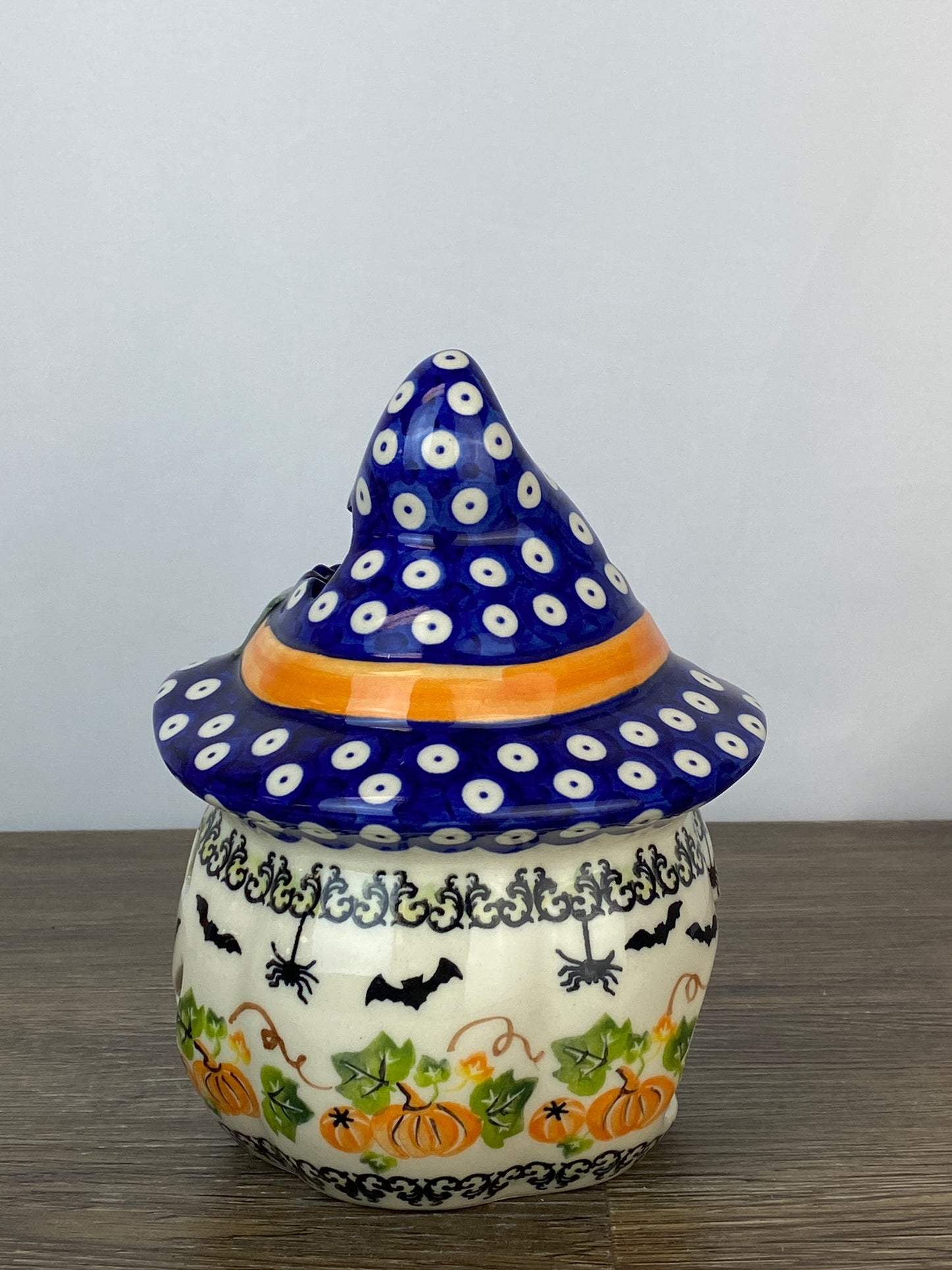 Small Unikat Pumpkin With Hat - Pattern U512