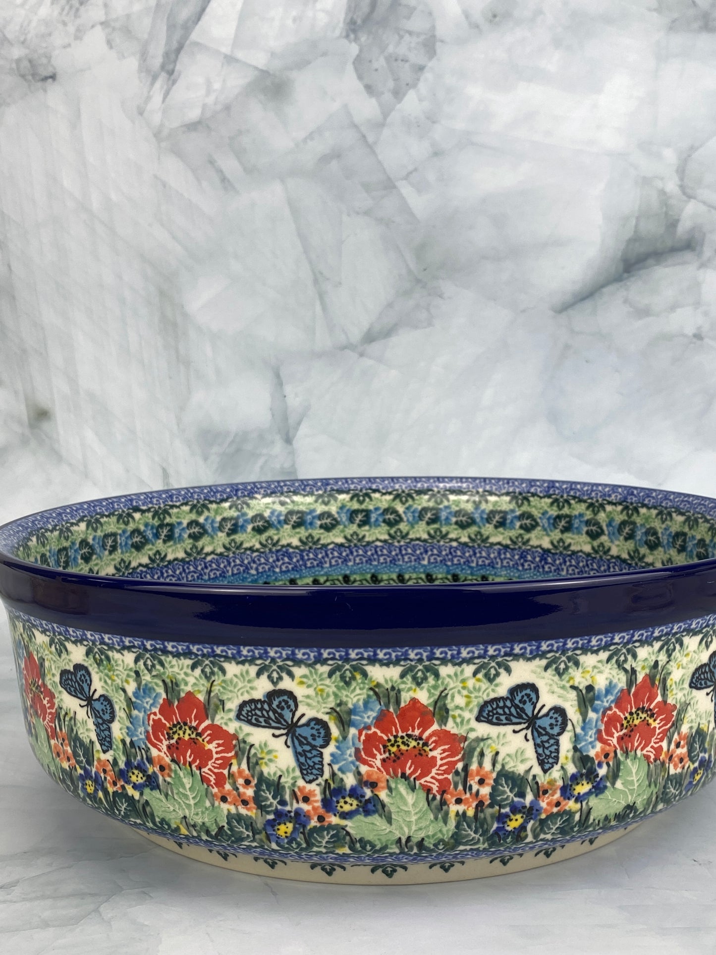 Large Unikat Serving Bowl - Shape 116 - Pattern U4553