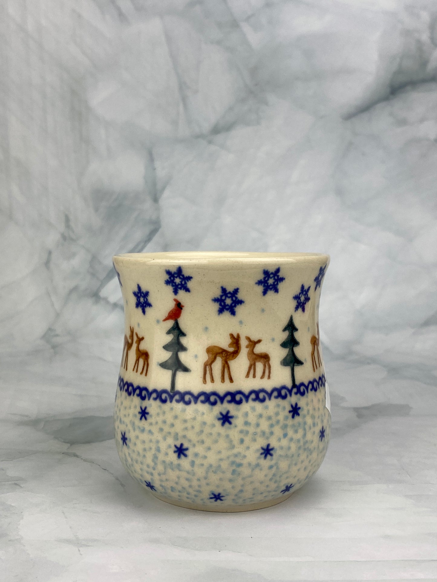 Vena Unikat 8oz Holiday Mug - Shape V053 - Deer