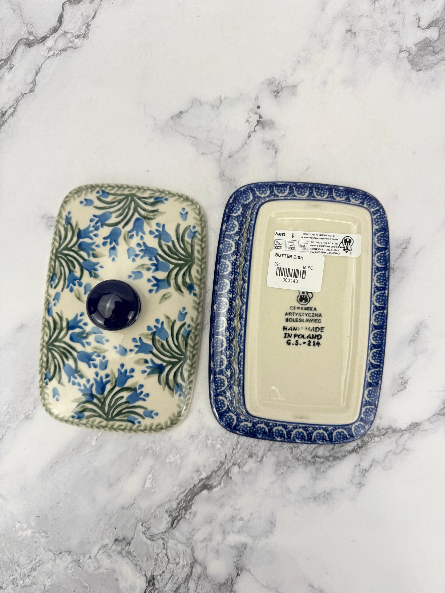 Butter Dish - Shape 294 - Pattern 1432