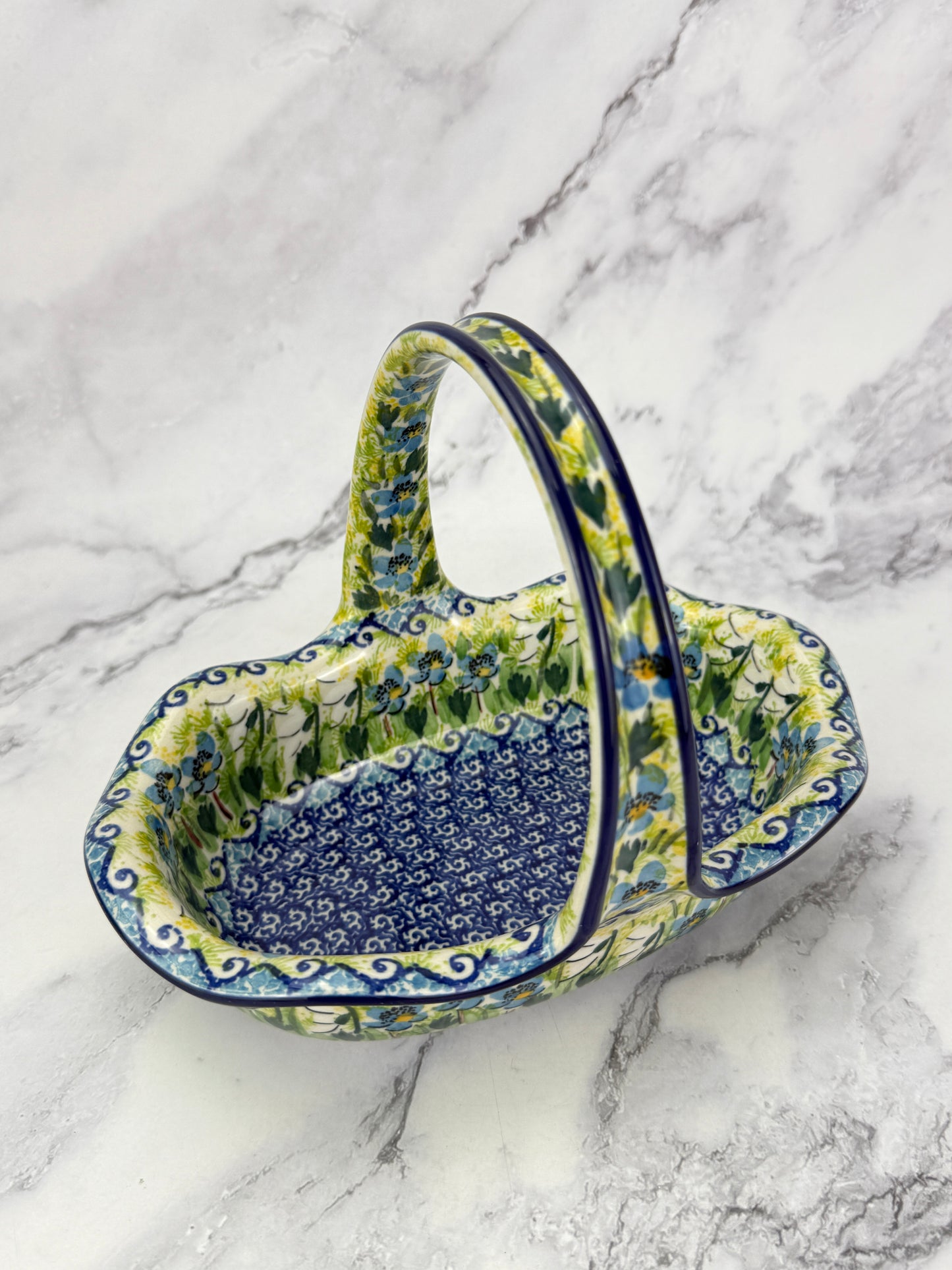 Unikat Basket with Handle - Shape A21 - Pattern U5071