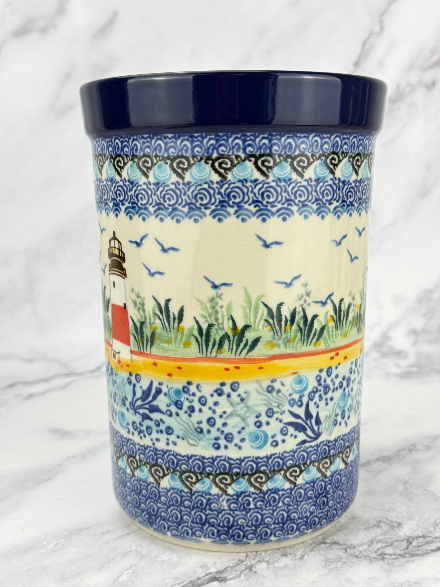 Tall Unikat Utensil Crock - Shape 169 - Pattern U5220
