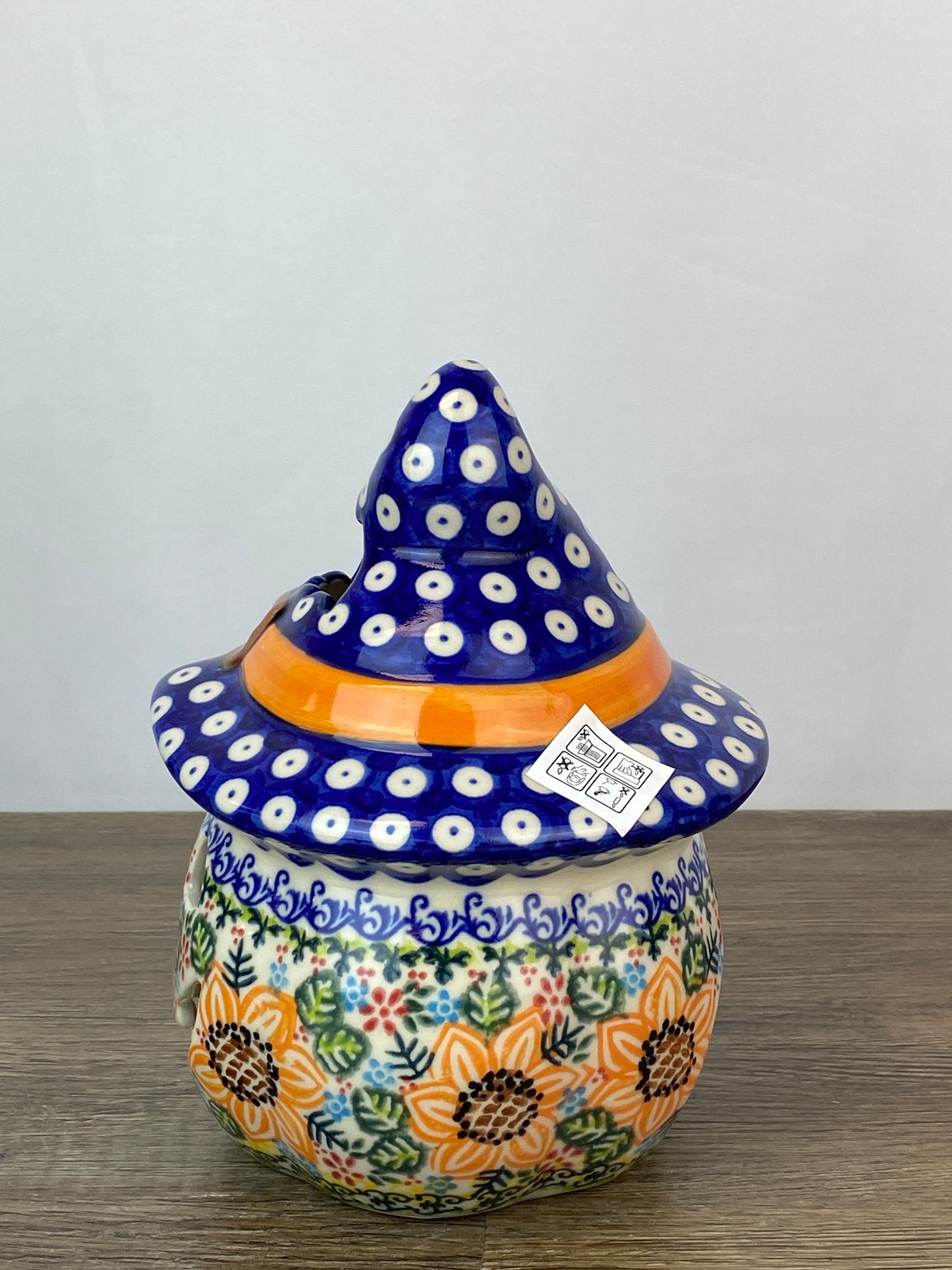 Small Unikat Pumpkin With Hat - Pattern U518