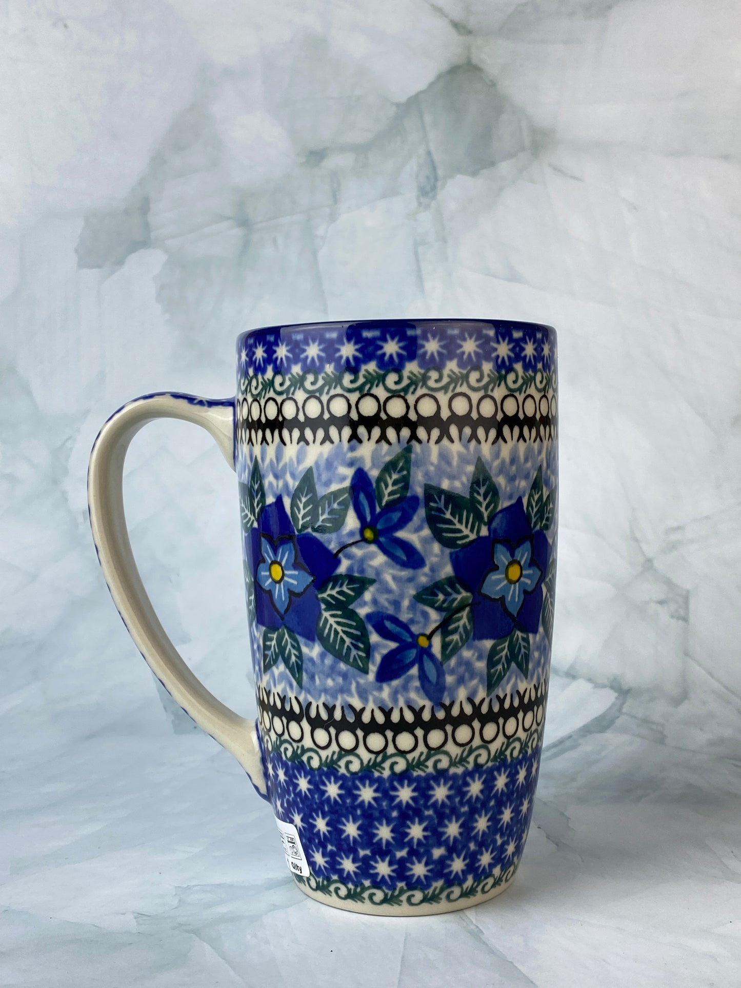 12oz Unikat Latte Mug - Shape C52 - Pattern U1864