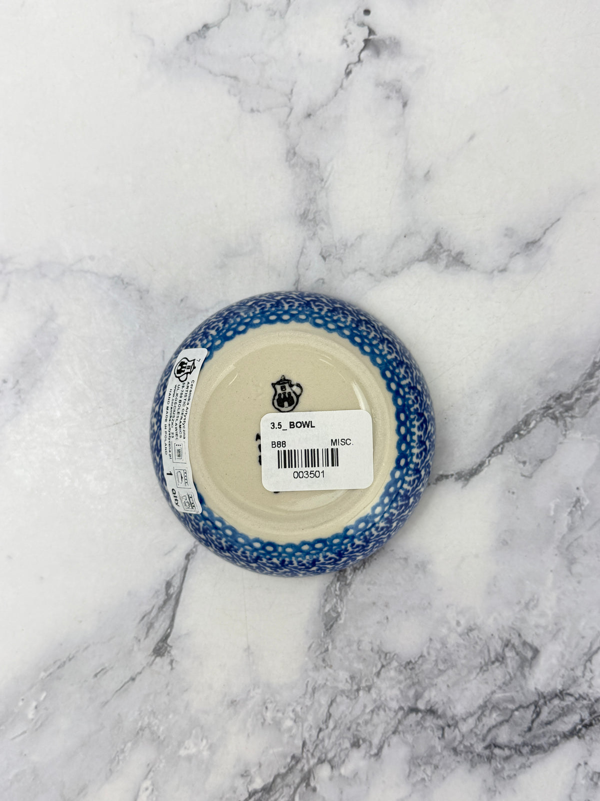 Small Bowl - Shape B88 - Pattern 2256