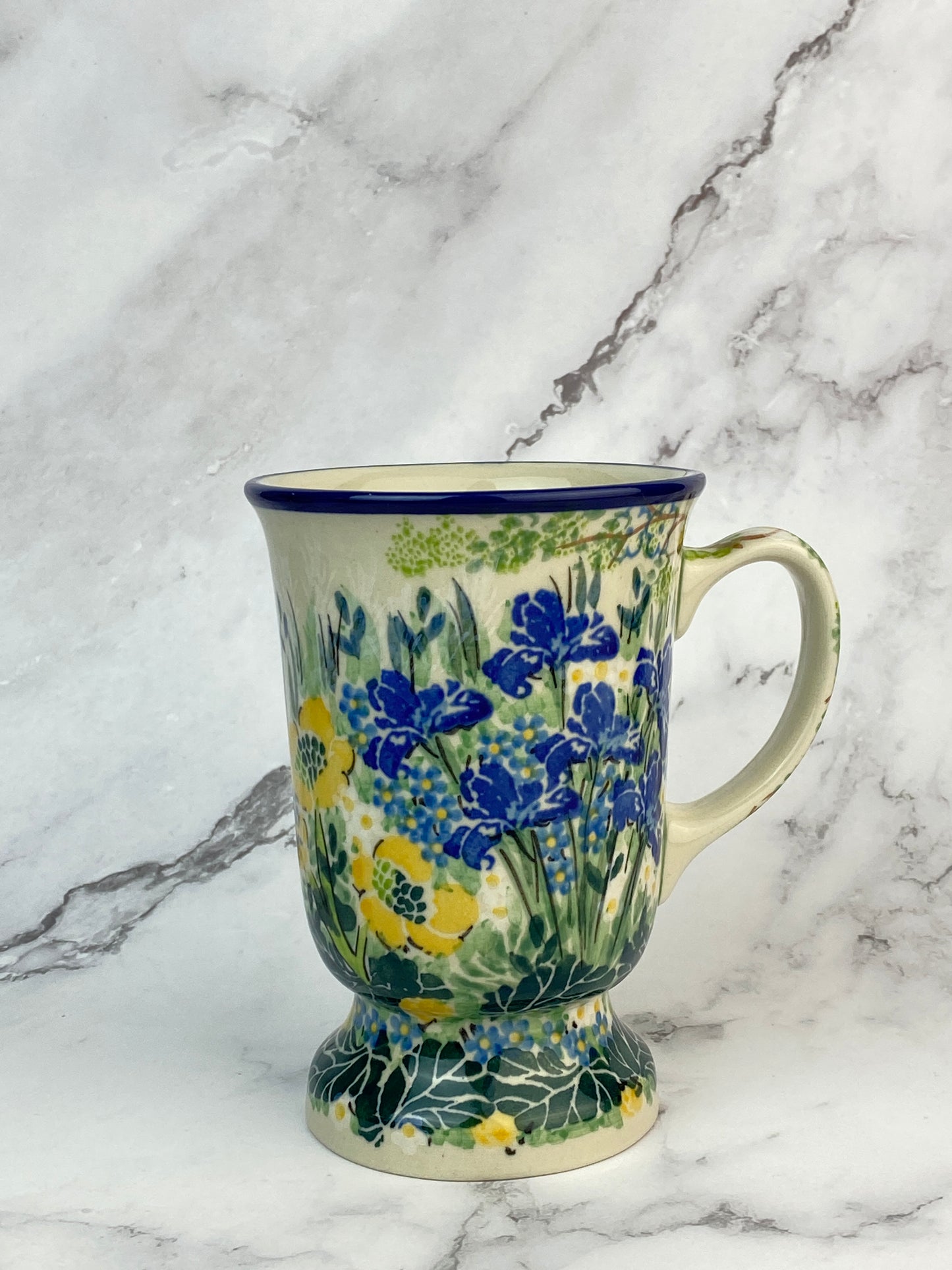 SALE 8oz Unikat Pedestal Mug - Shape 243 - Pattern U4879