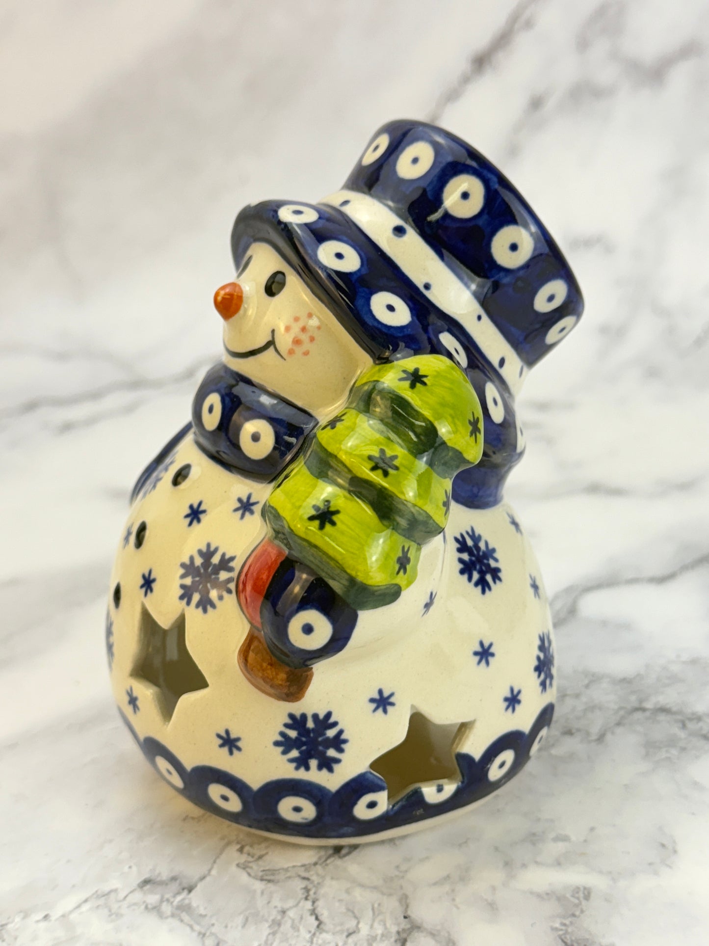 Vena Small Snowman - Shape V655 - Snowflake Owl Eye