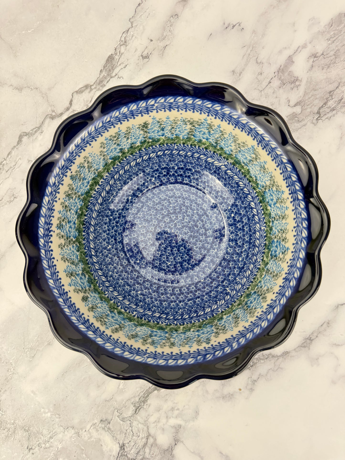 Large Ruffled Bowl - Shape 628 - Pattern 3279