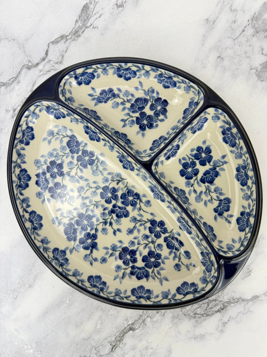 Divided Oval Dish - Shape 485 - Pattern 3428