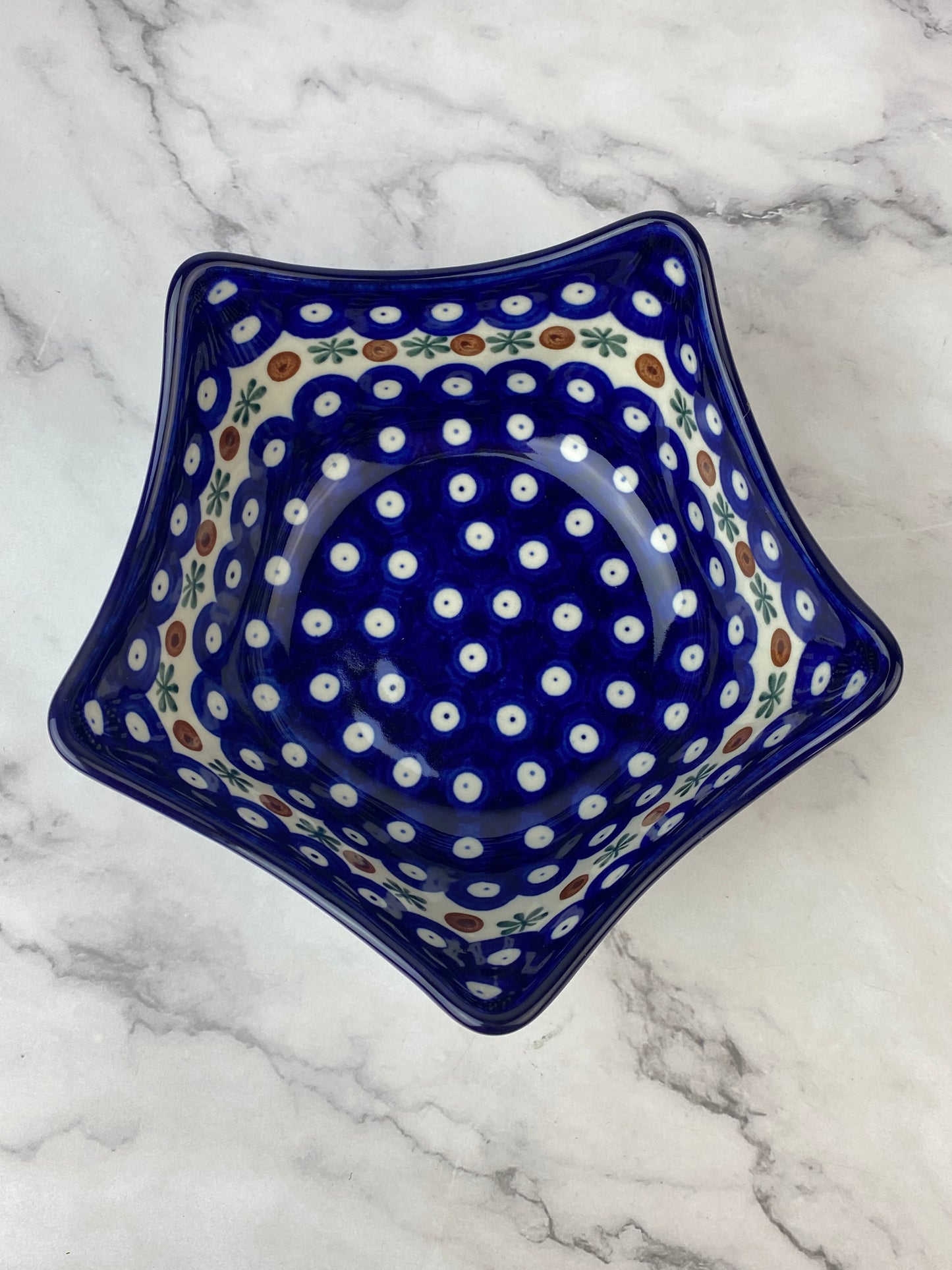 Five Pointed Star Bowl - Shape 814 - Pattern 70