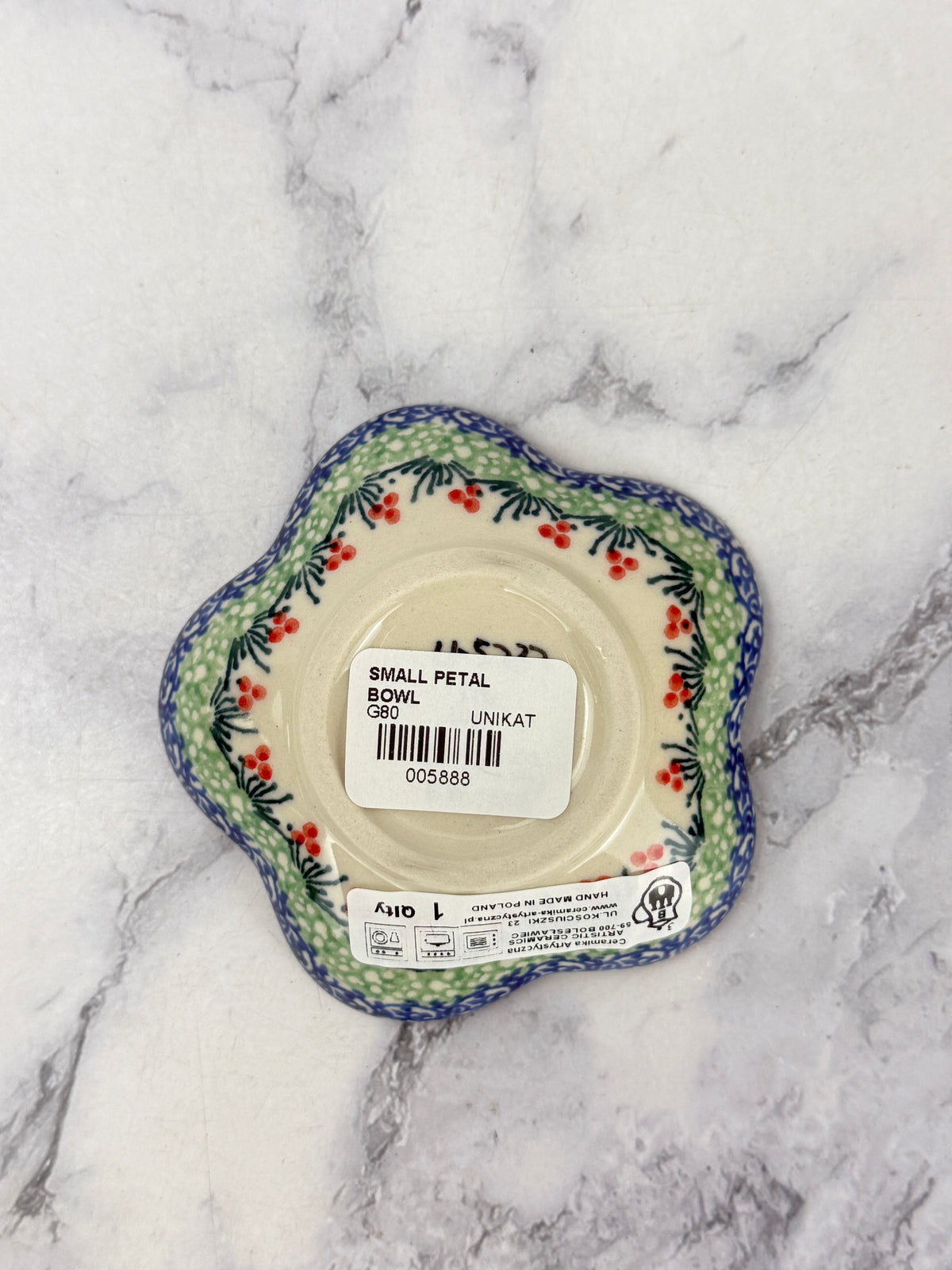 Mini Unikat Flower Bowl - Shape G80 - Pattern U5237