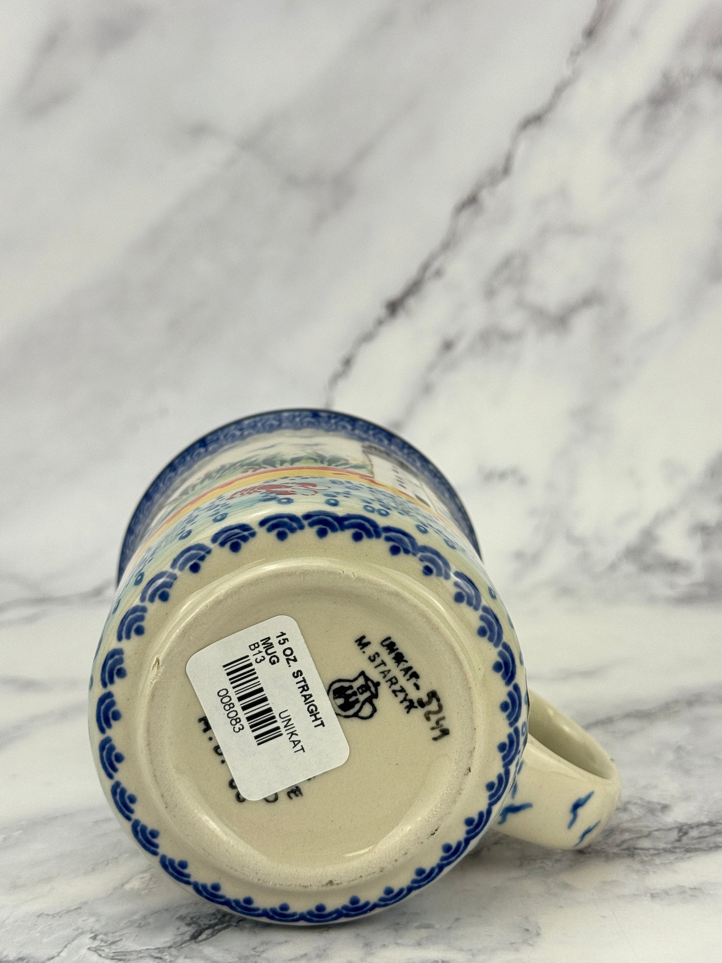 15oz Unikat Straight Mug - Shape B13 - Pattern U5241