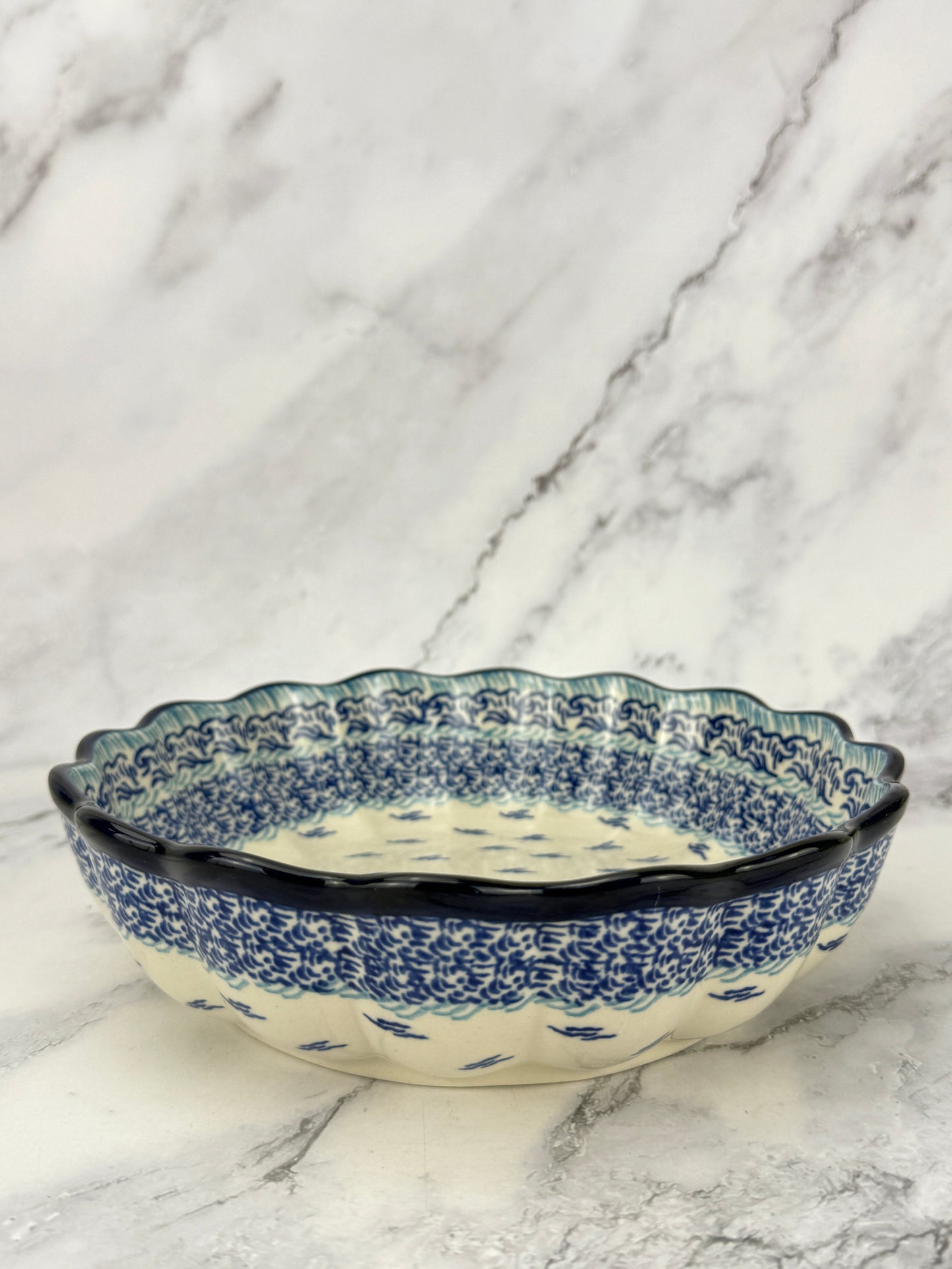Scalloped Bowl - Shape 974 - Pattern 2932
