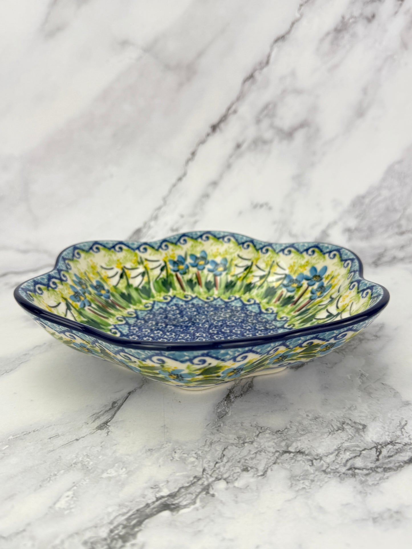 Small Unikat Flower Bowl - Shape 717 - Pattern U5071