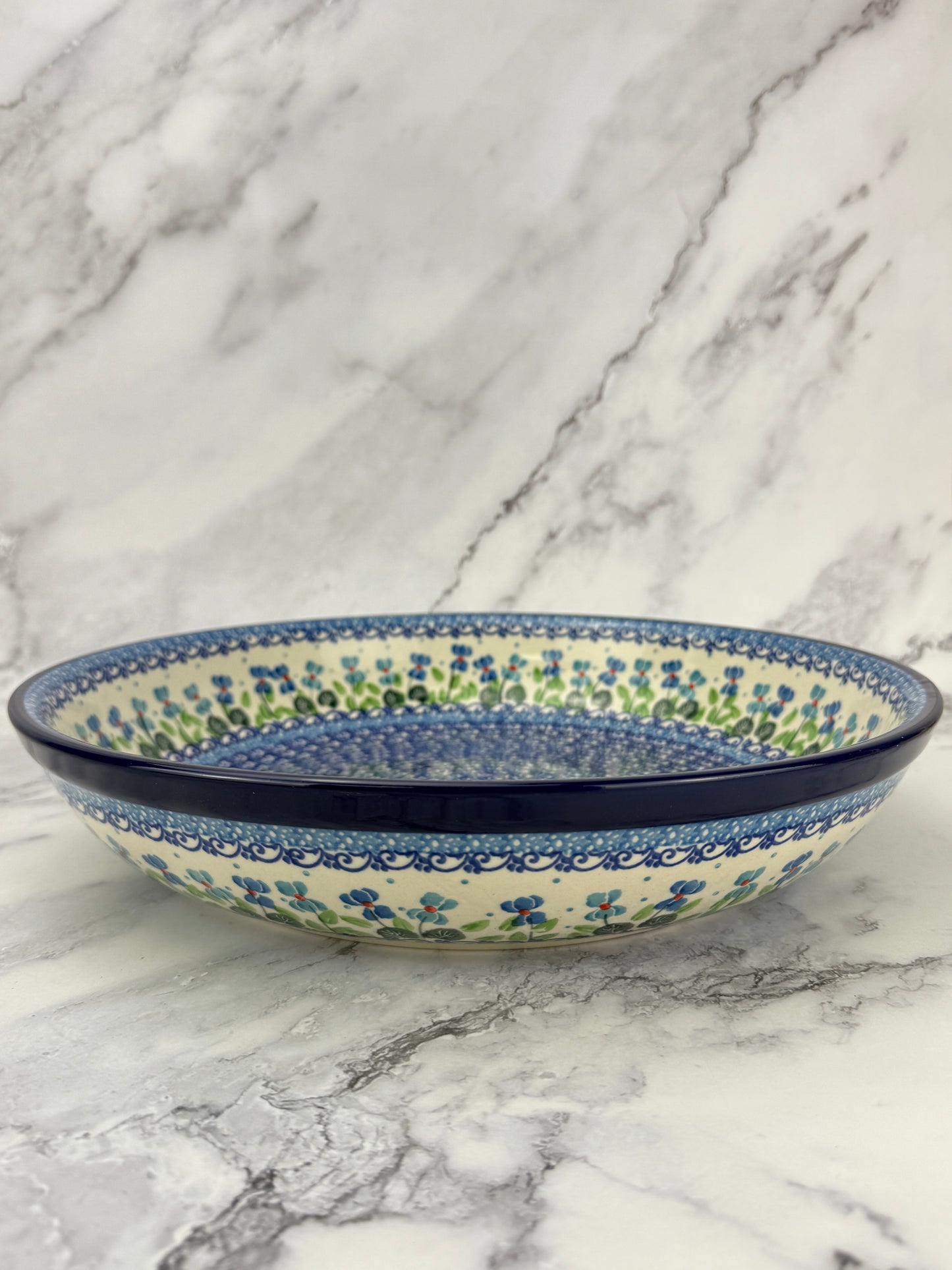 Pasta Server / Wide Shallow Bowl - Shape 115 - Pattern 2668