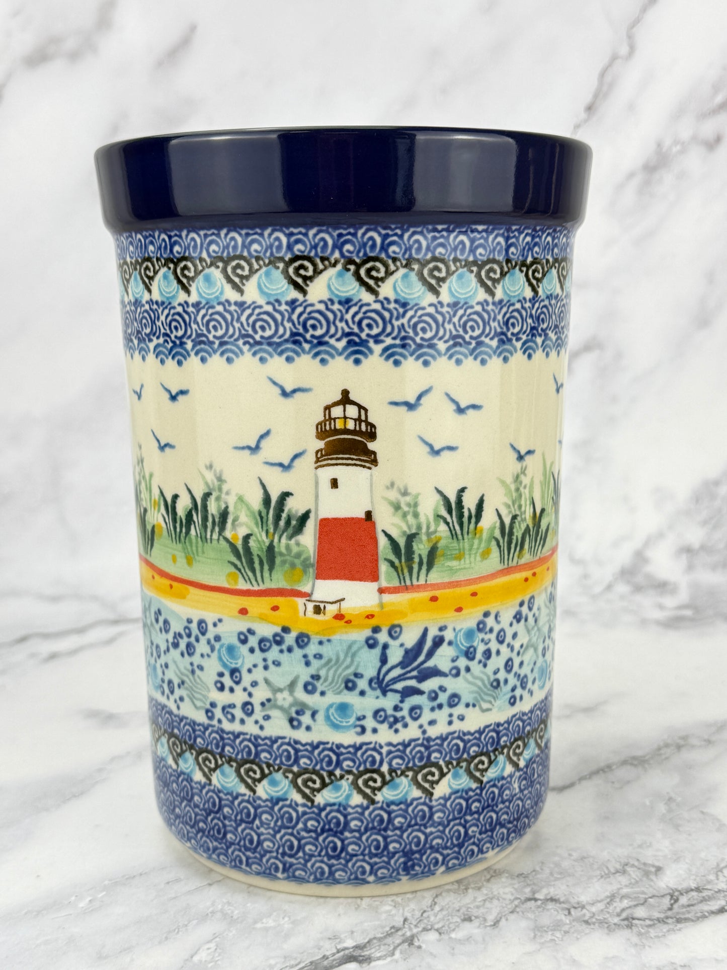 Tall Unikat Utensil Crock - Shape 169 - Pattern U5220