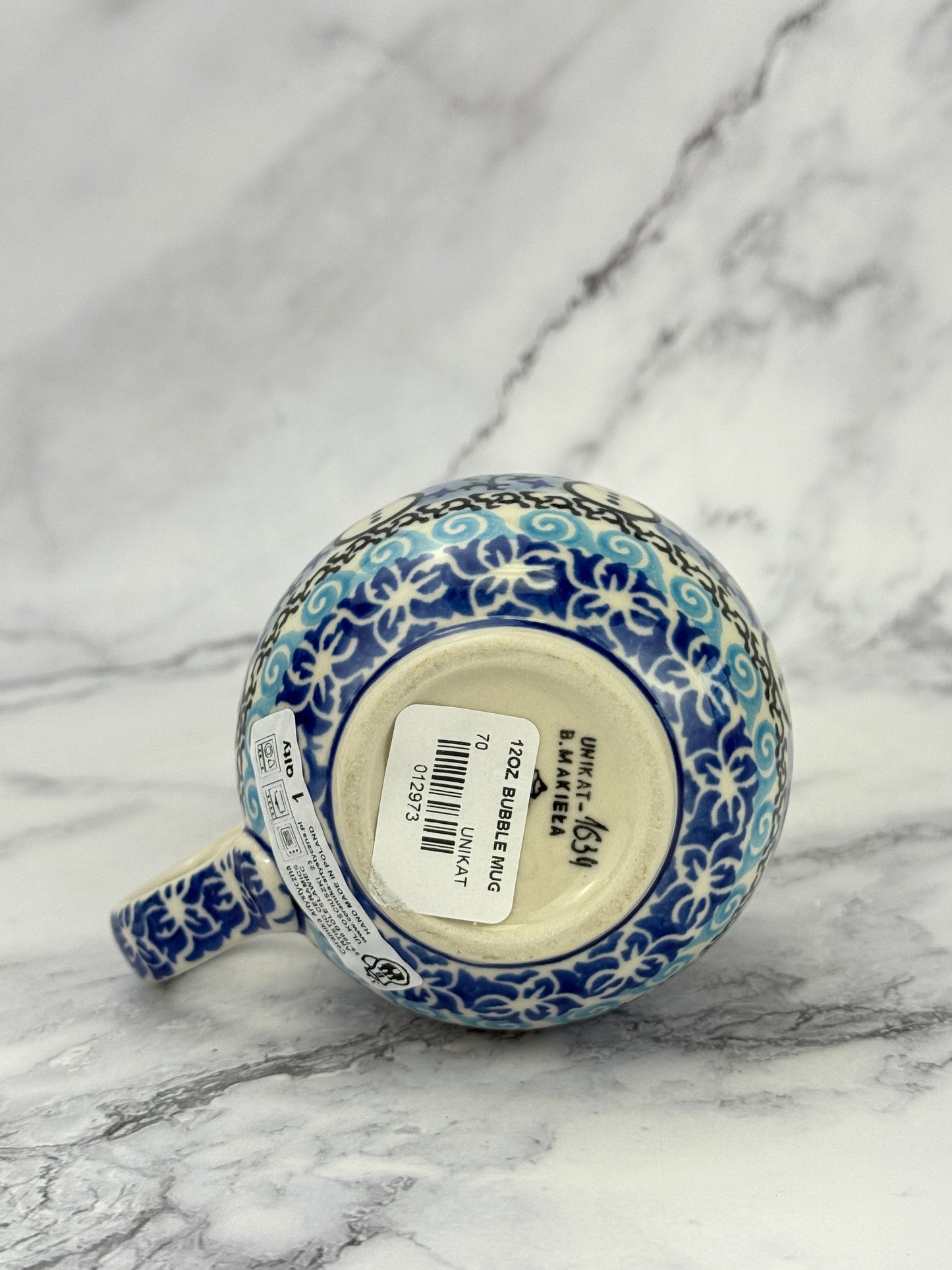 12oz Unikat Ladies' Bubble Mug - Shape 70 - Pattern U1634