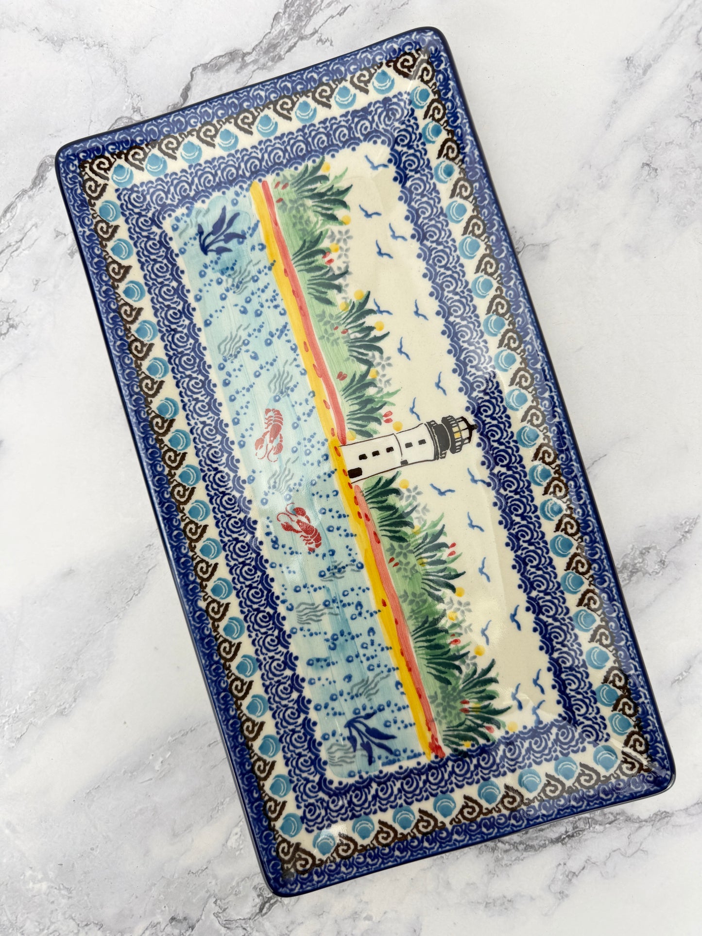 Rectangular Unikat Tray - Shape C26 - Pattern U5241