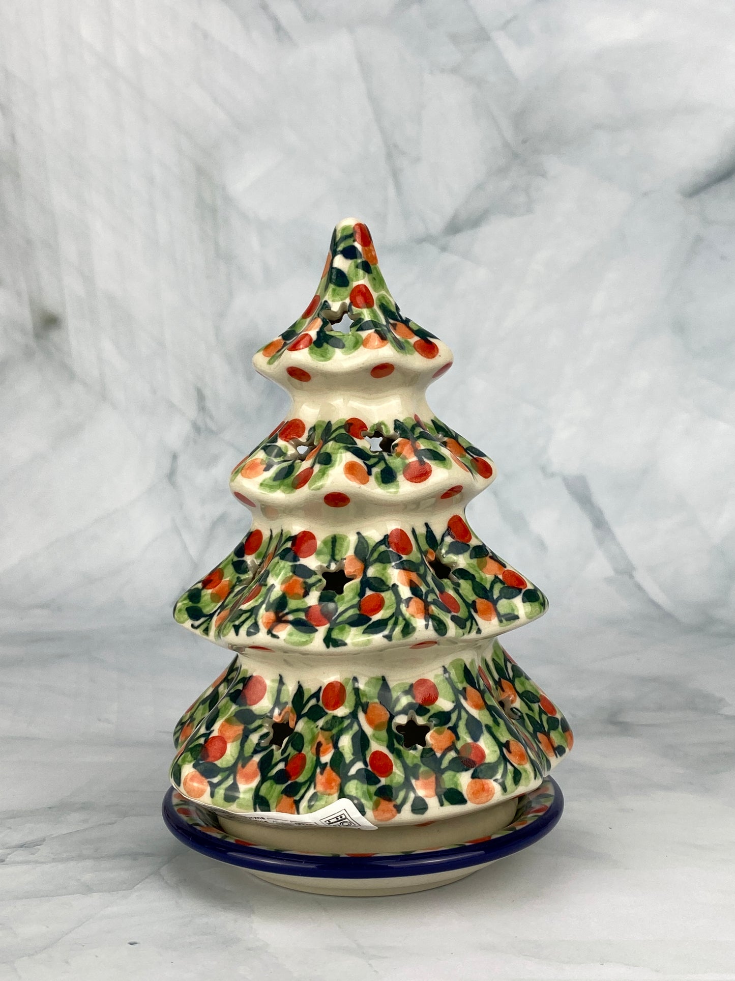 Small 6" Unikat Christmas Tree - Shape 512 - Pattern U4806