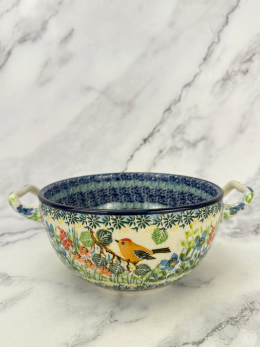 Unikat Open Handled Bowl - Shape D02 - Pattern U5098