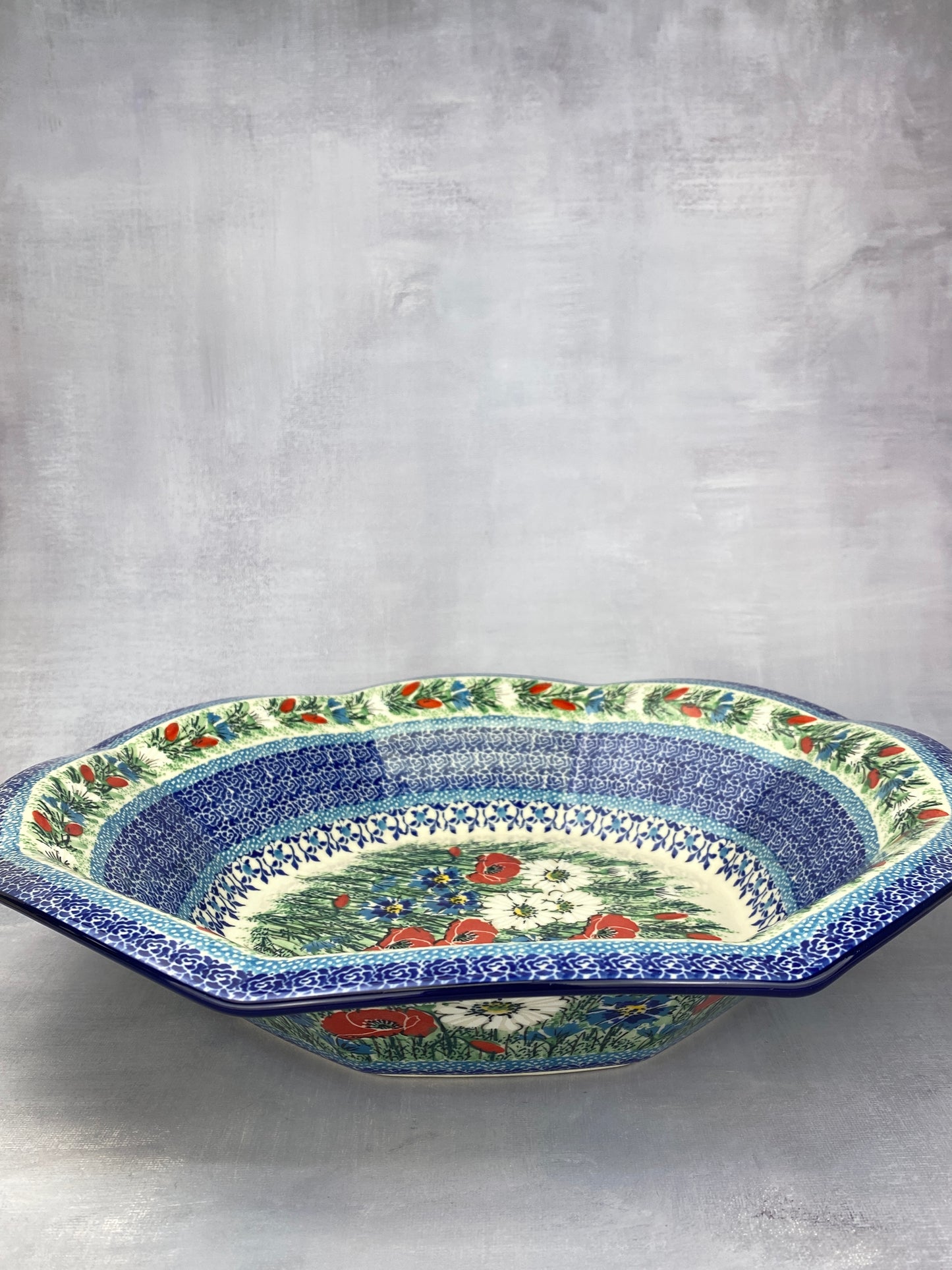 Extra Large Flared Unikat Bowl - Shape 801 - Pattern U4953