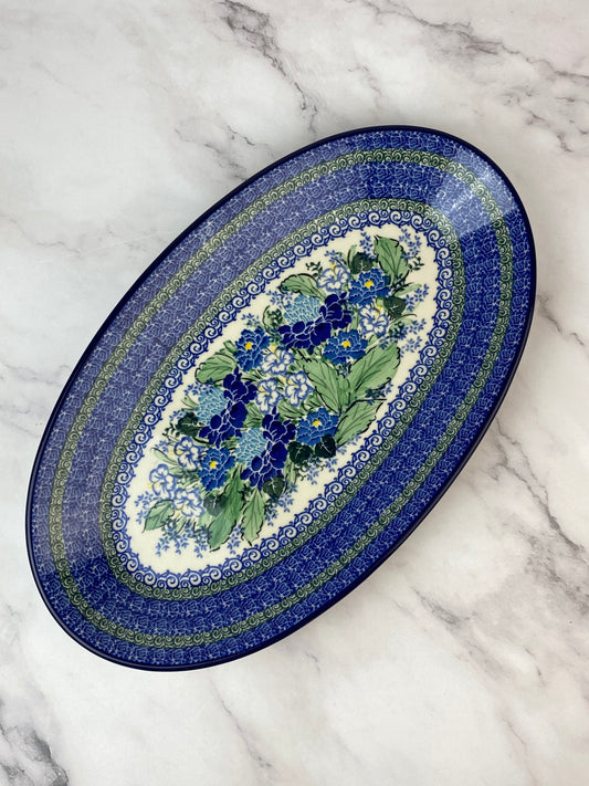 Large Unikat Oval Platter - Shape 205 - Pattern U5138