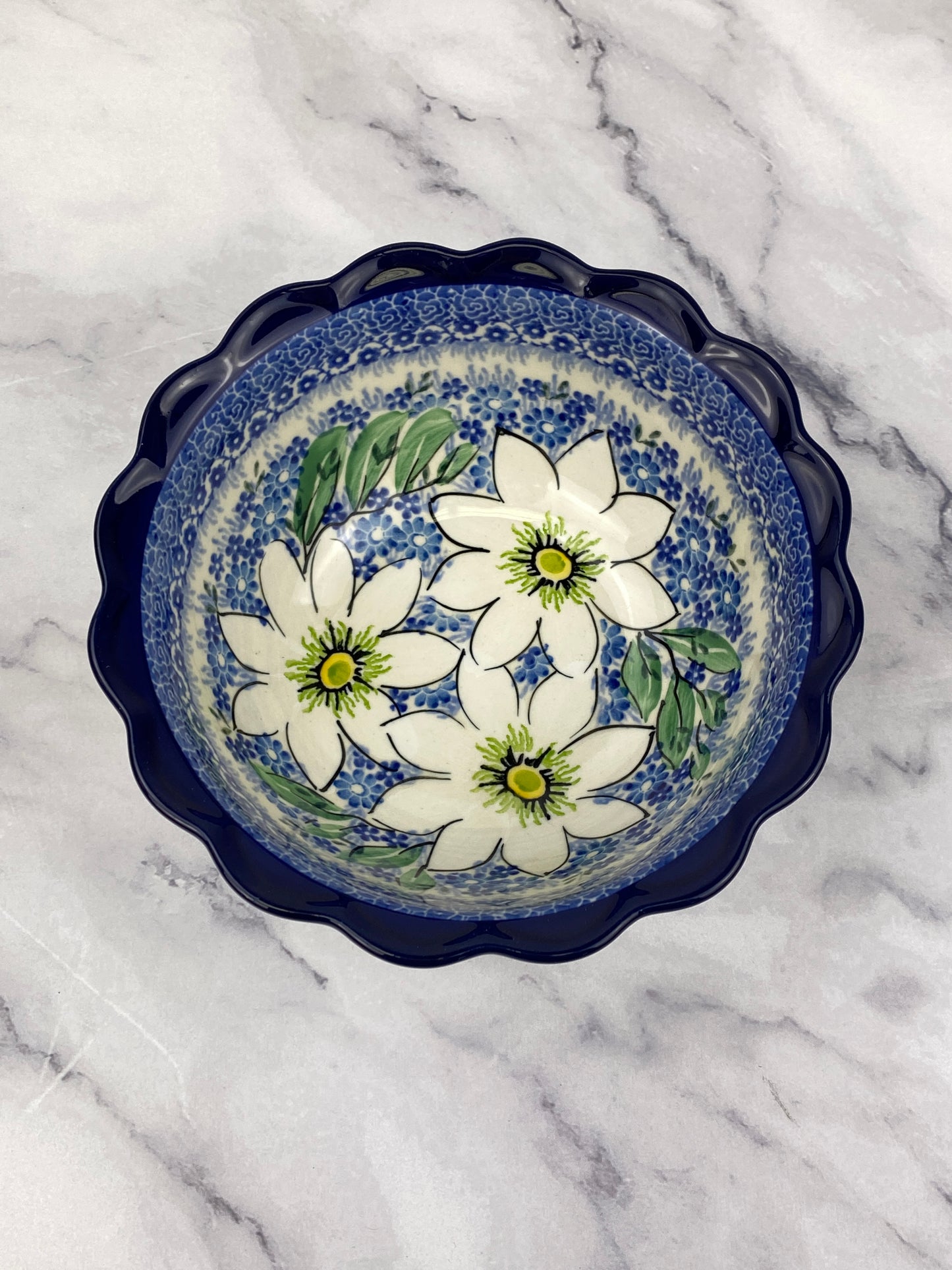 Unikat Ruffle Edged Bowl - Shape 288 - Pattern U5140
