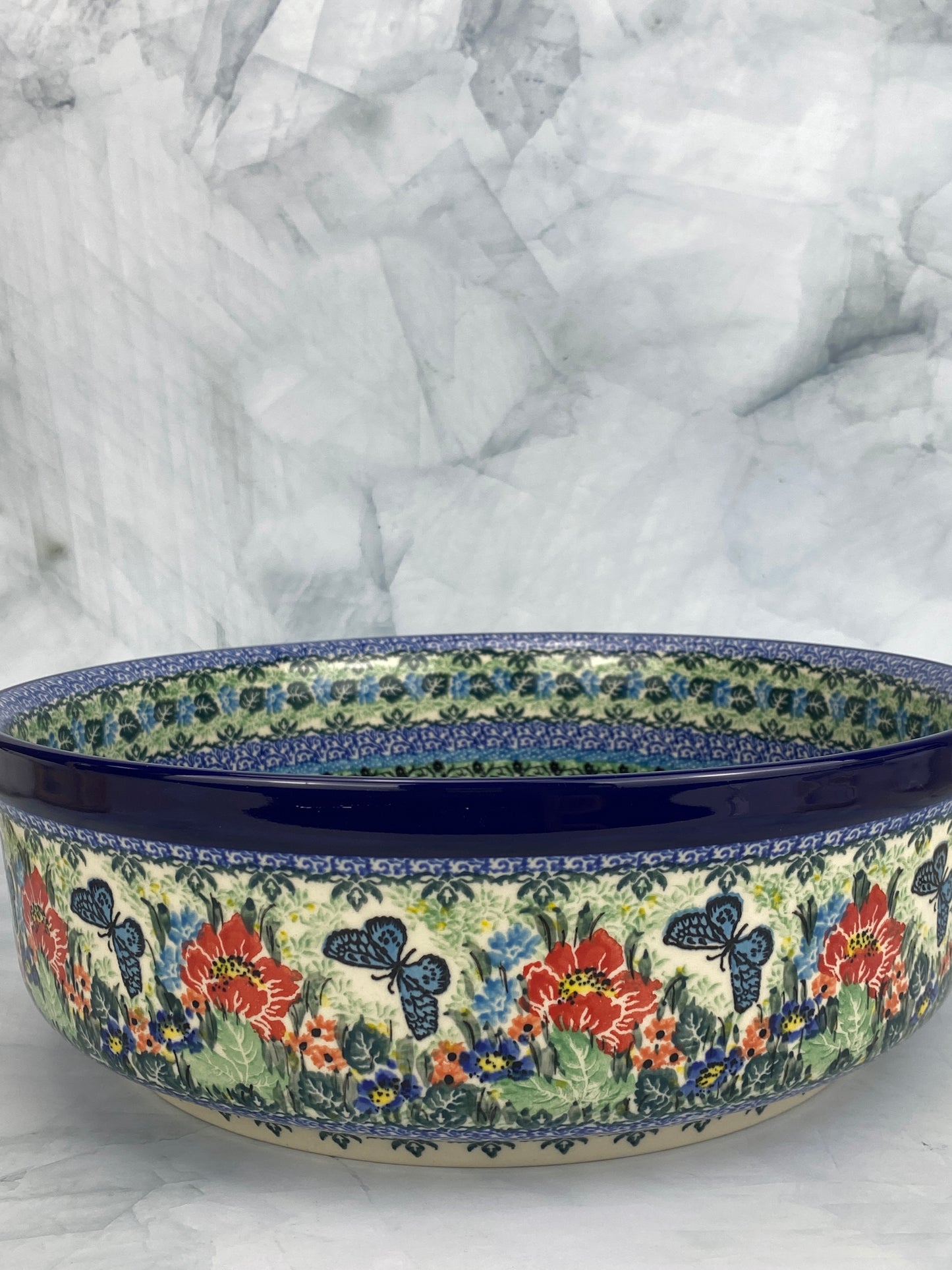 Large Unikat Serving Bowl - Shape 116 - Pattern U4553