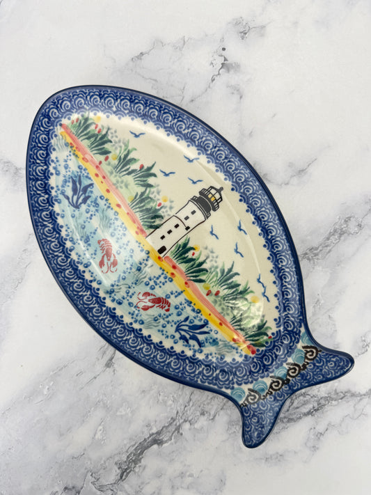 Medium Unikat Fish Platter - Shape E20 - Pattern U5241