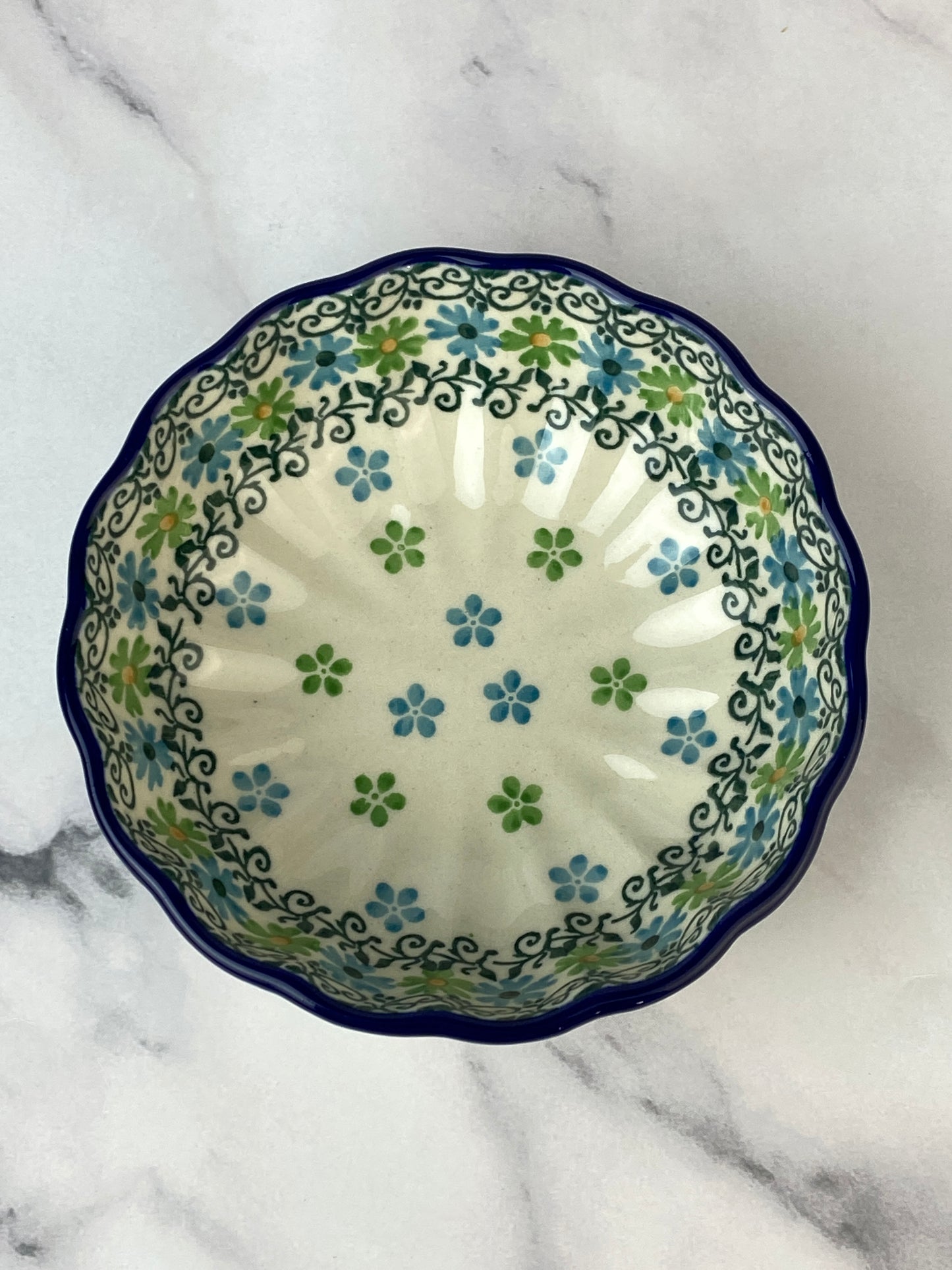 4.5" Scalloped Bowl - Shape 23 - Pattern 2362