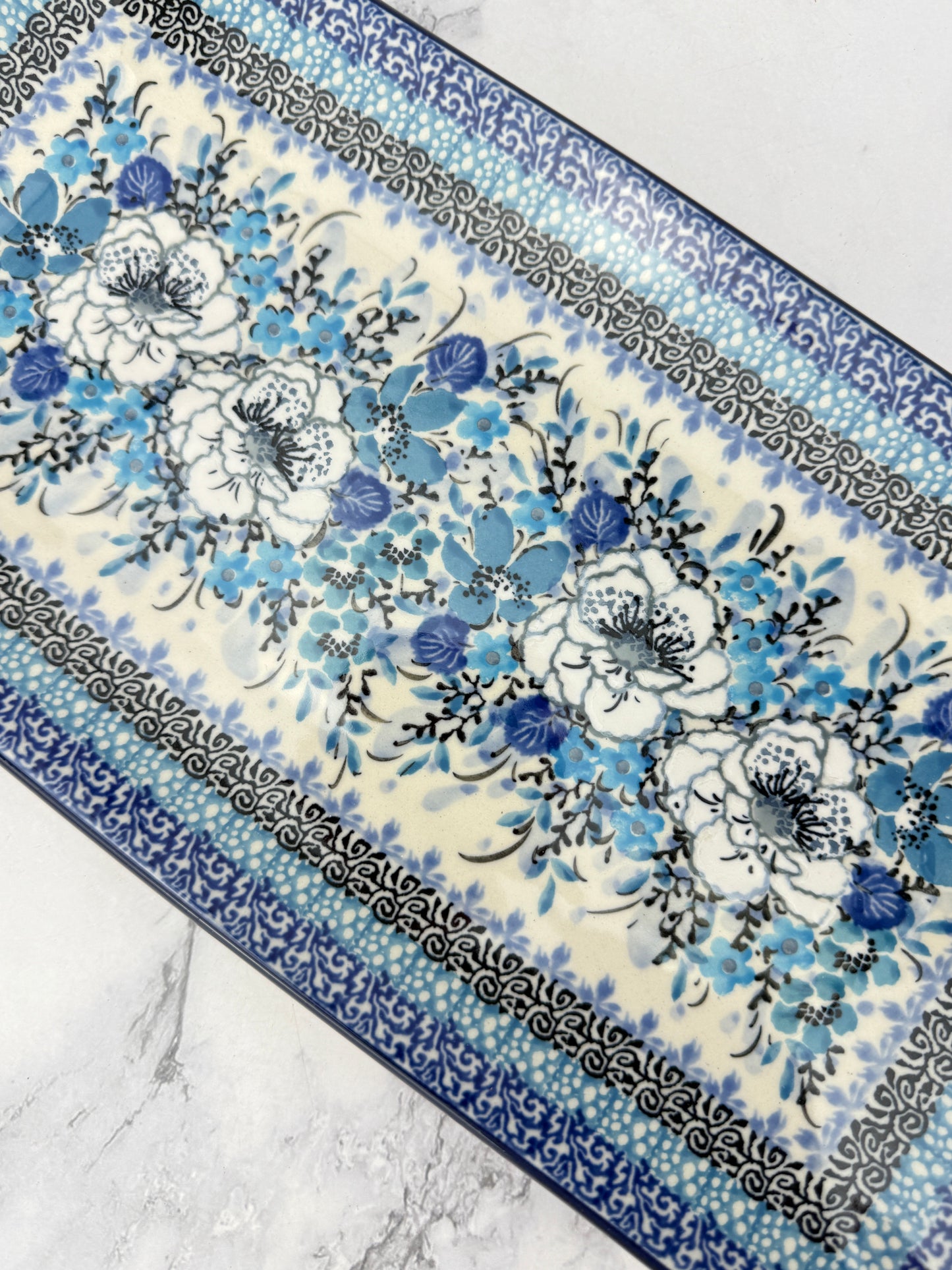 Rectangular Unikat Tray - Shape C26 - Pattern U5025