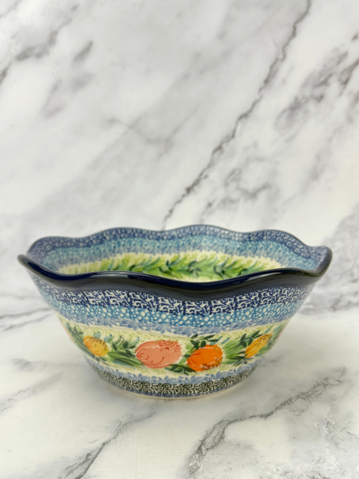 Small Wavy Unikat Bowl - Shape 691 - Pattern U5314